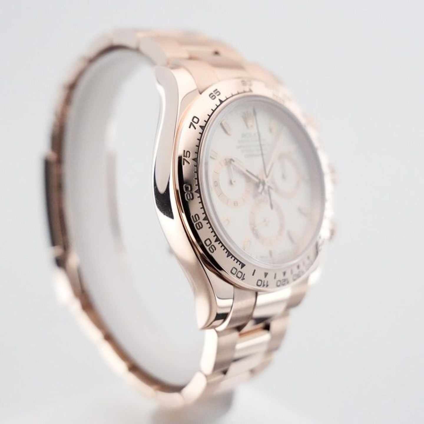 Rolex Daytona 116505 (Unknown (random serial)) - White dial 40 mm Rose Gold case (8/8)