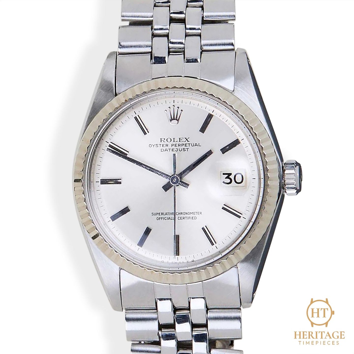 Rolex Datejust 1601 (Unknown (random serial)) - 36 mm Steel case (3/7)