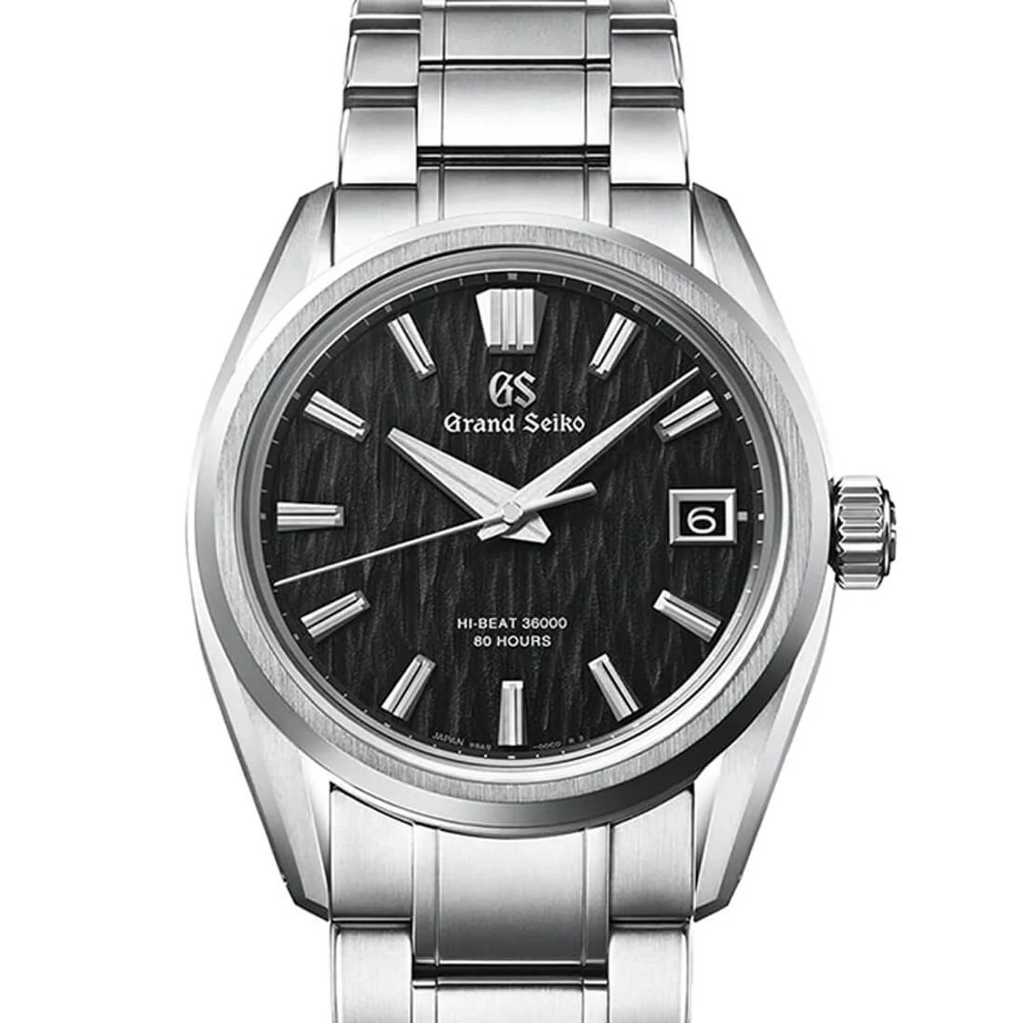 Grand Seiko Evolution 9 Collection SLGH017 (2024) - Black dial 41 mm Titanium case (2/3)