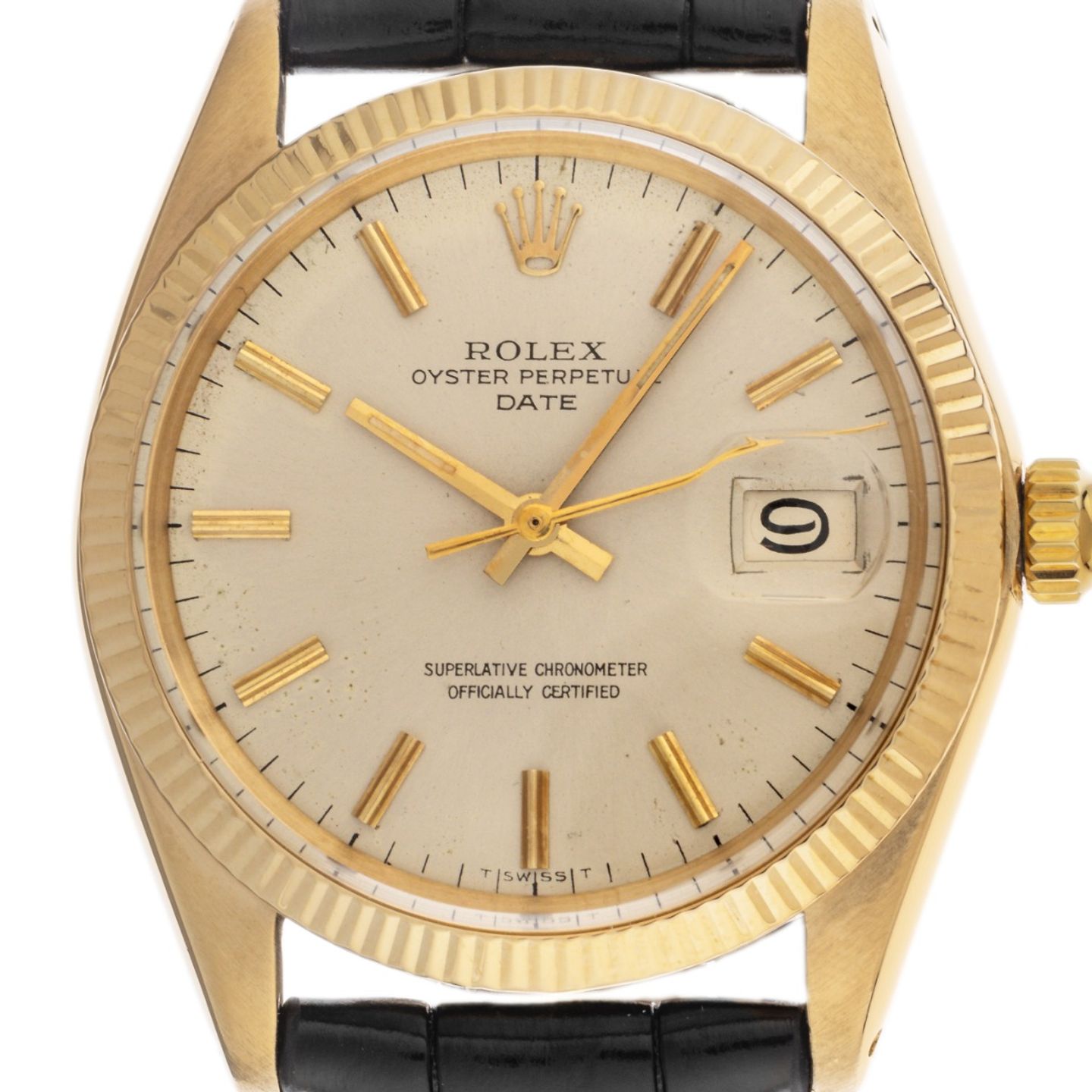 Rolex Oyster Perpetual Date 1500 (1969) - 34 mm Steel case (1/8)