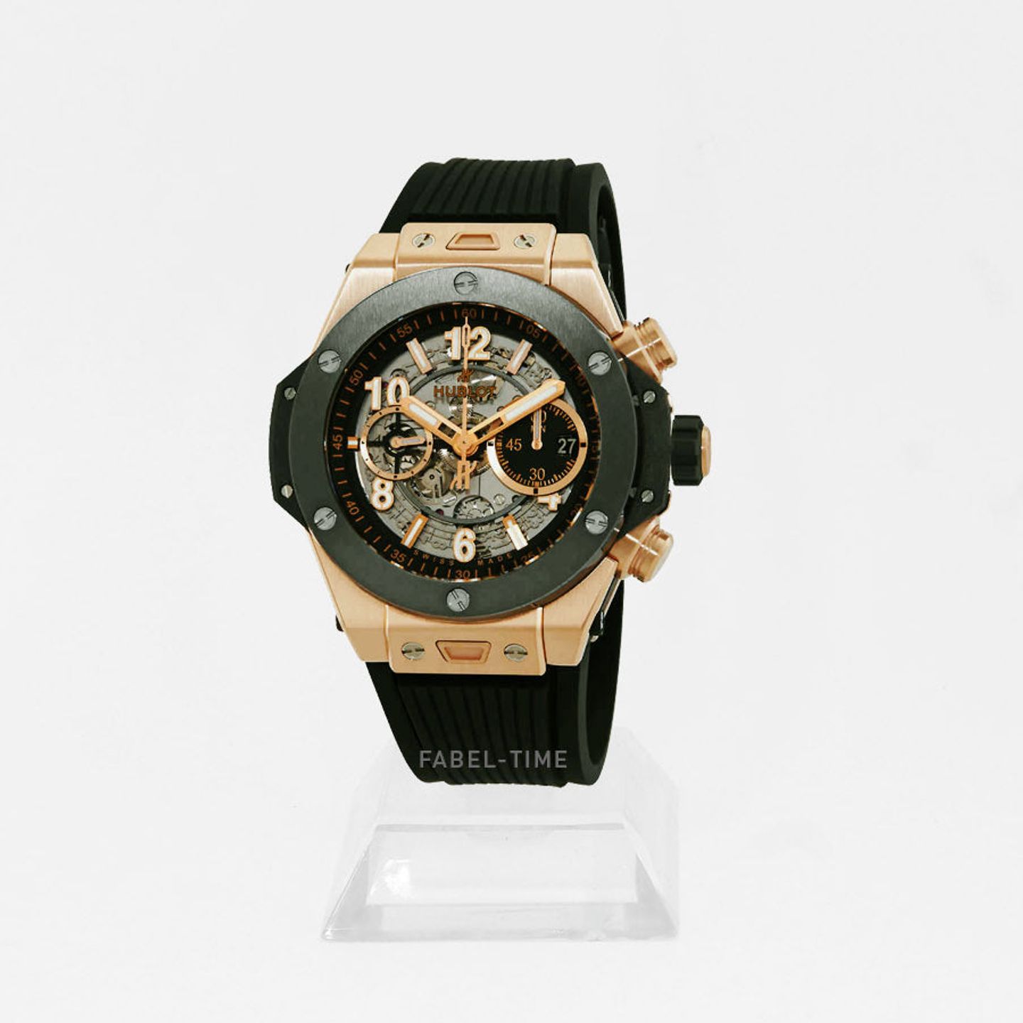 Hublot Big Bang Unico 421.OM.1180.RX (2024) - Transparent dial 44 mm Ceramic case (1/1)