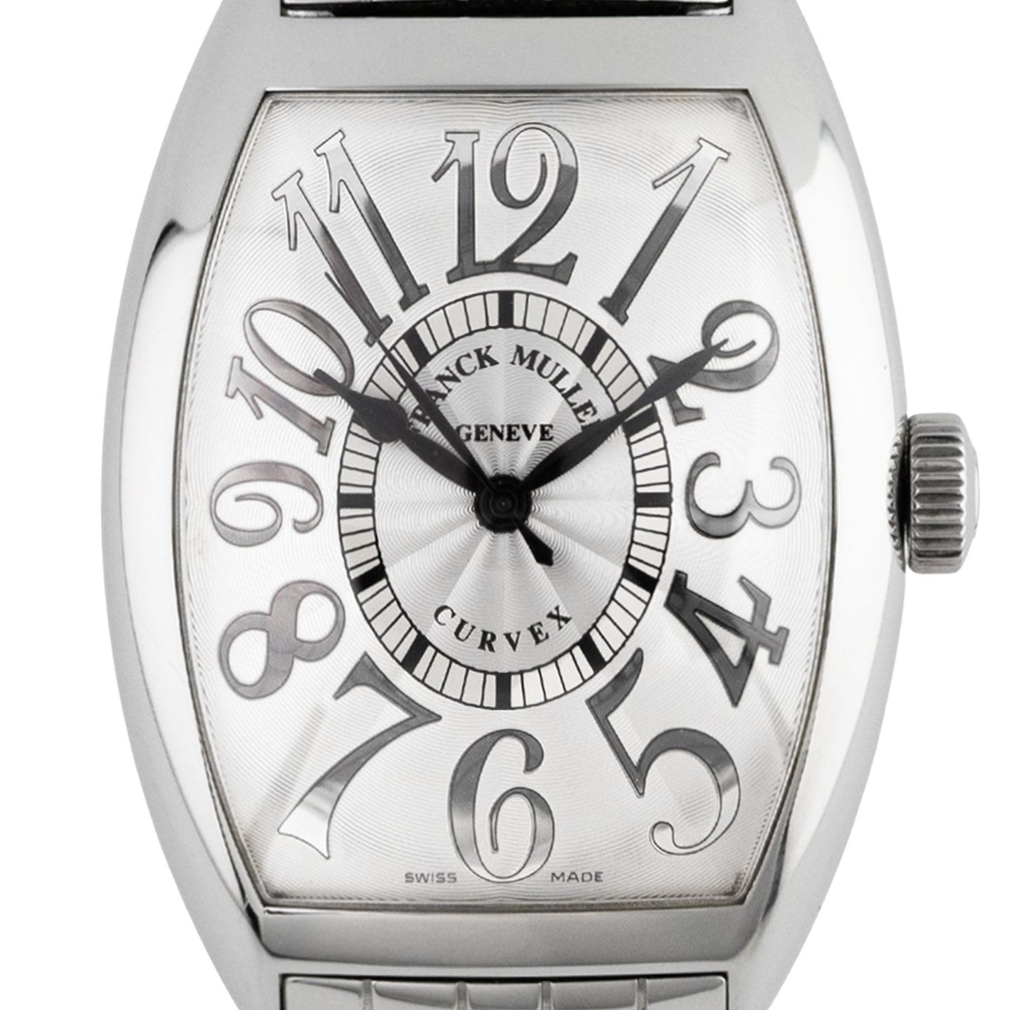 Franck Muller Cintrée Curvex 8880 SC DT VIN AC (Onbekend (willekeurig serienummer)) - Wit wijzerplaat 40mm (2/7)
