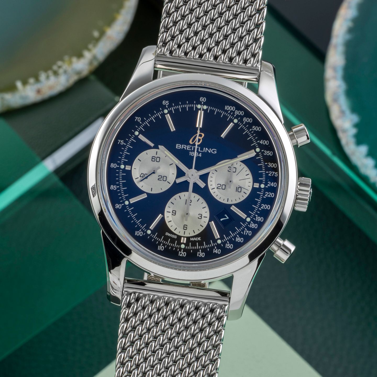 Breitling Transocean Chronograph AB0151 - (3/8)