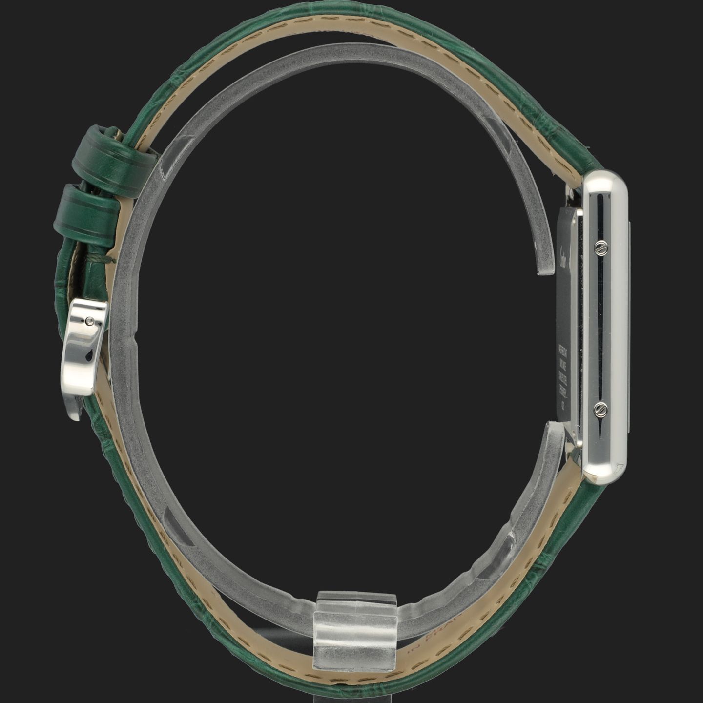 Cartier Tank WSTA0115 (2025) - Groen wijzerplaat 26mm Staal (5/8)