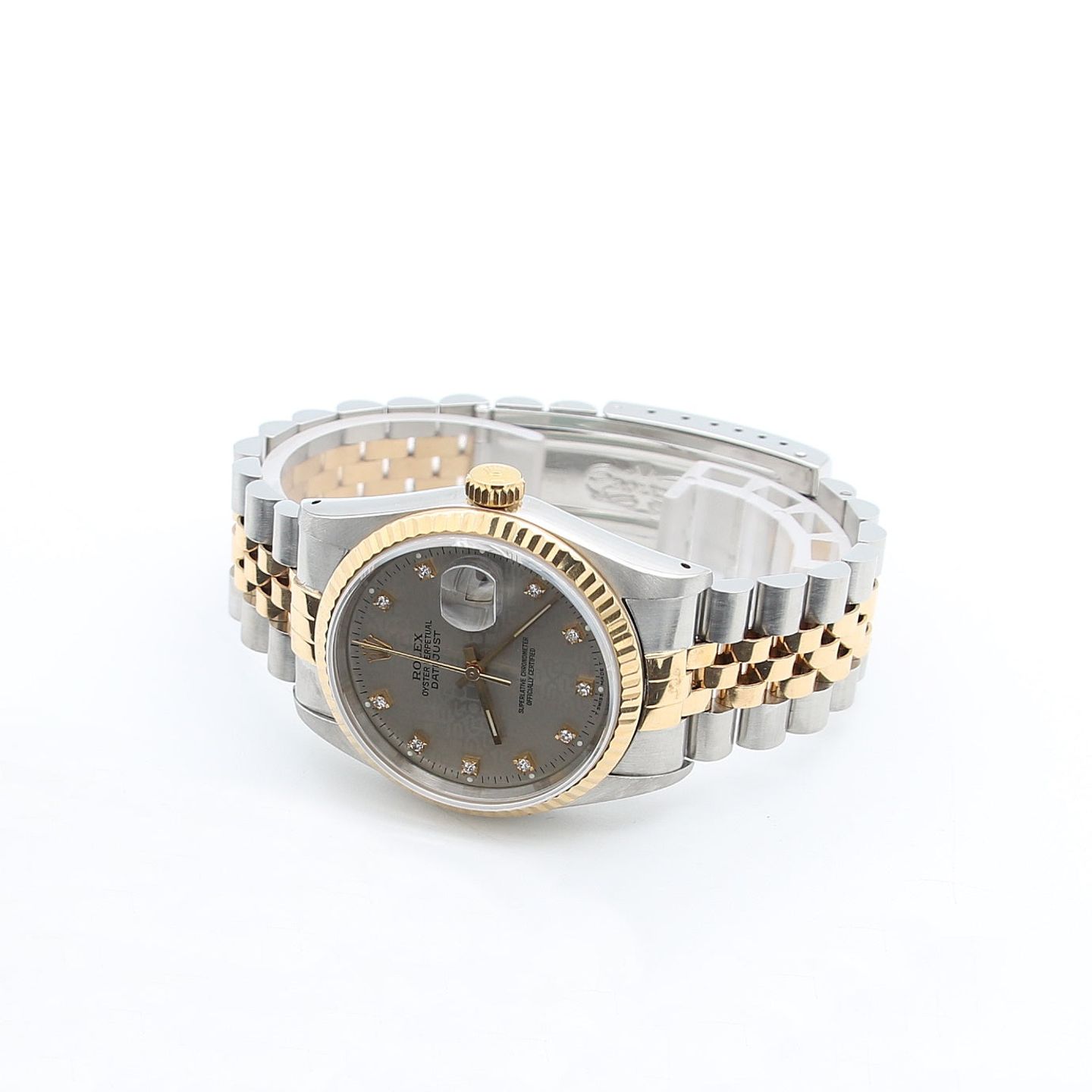 Rolex Datejust 36 16233G (Onbekend (willekeurig serienummer)) - 36mm Goud/Staal (6/8)