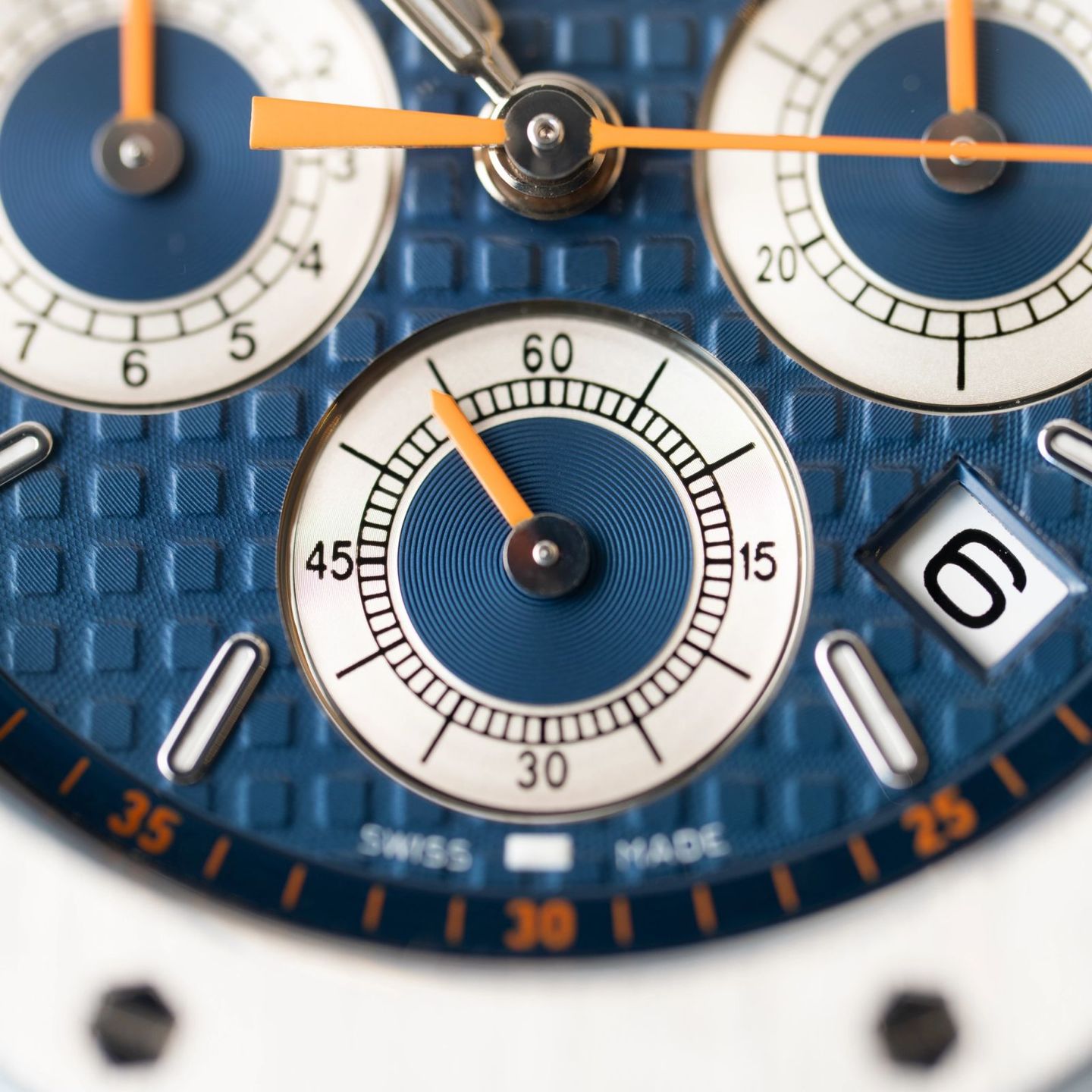 Audemars Piguet Royal Oak Chronograph 26300ST.OO.1110ST.07 (2011) - Blauw wijzerplaat 39mm Staal (7/8)