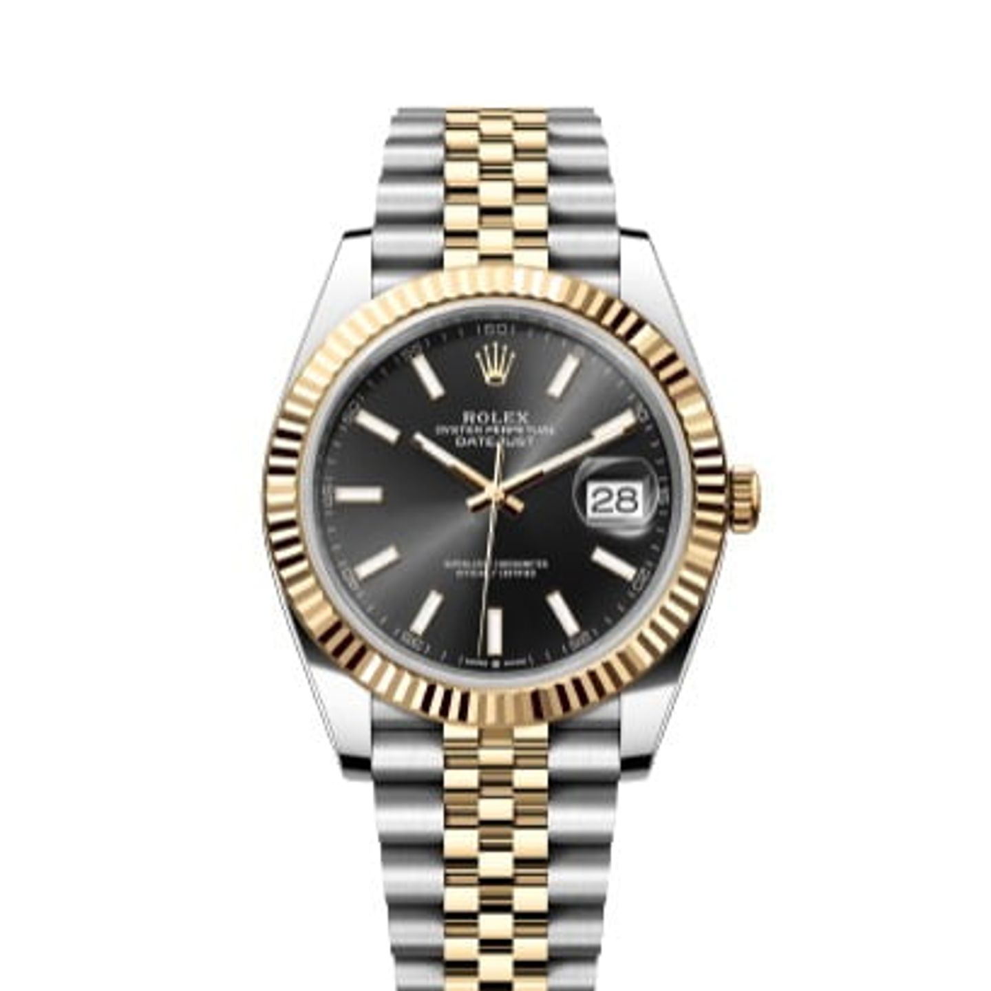 Rolex Datejust 41 126333 (2024) - Black dial 41 mm Gold/Steel case (1/5)