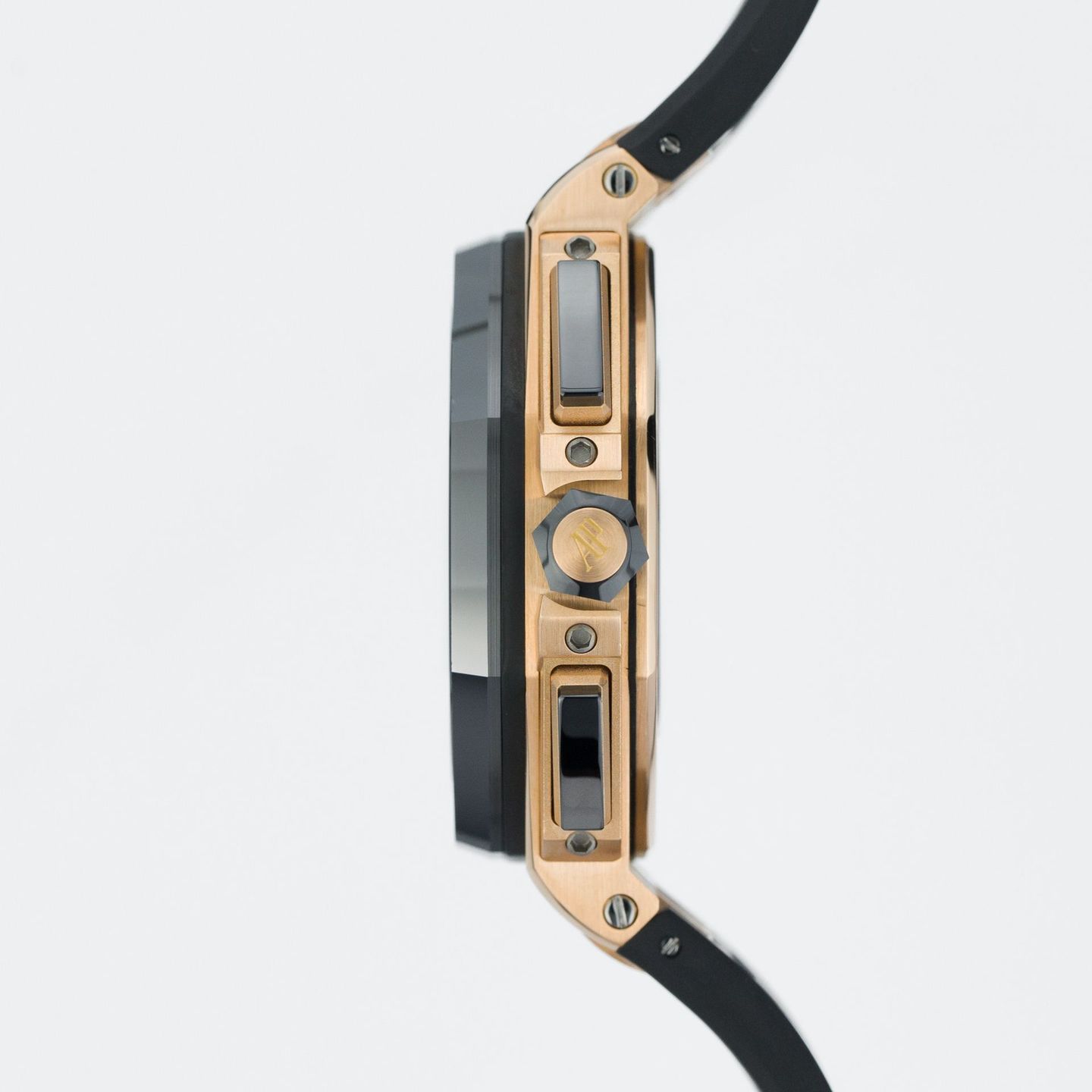 Audemars Piguet Royal Oak Offshore Chronograph 26401RO.OO.A002CA.02 (2020) - Zwart wijzerplaat 44mm Roségoud (6/7)