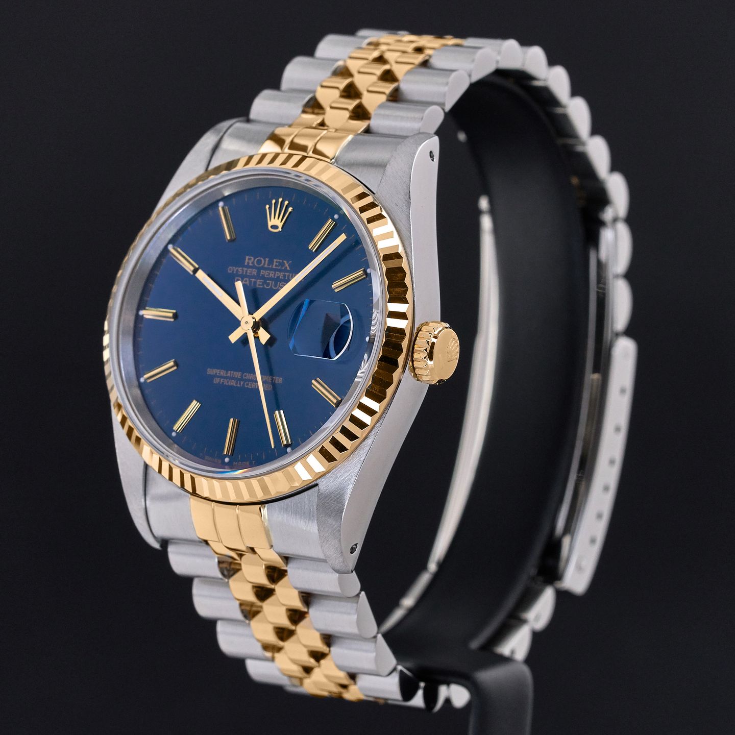 Rolex Datejust 36 16233 (1990) - 36mm Goud/Staal (4/7)