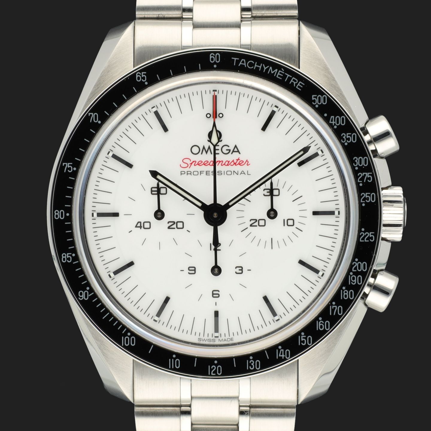 Omega Speedmaster Professional Moonwatch 310.30.42.50.04.001 (2025) - White dial 42 mm Steel case (3/8)