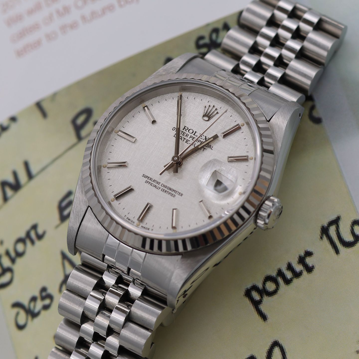 Rolex Datejust 36 16234 (Unknown (random serial)) - 36 mm Steel case (7/8)