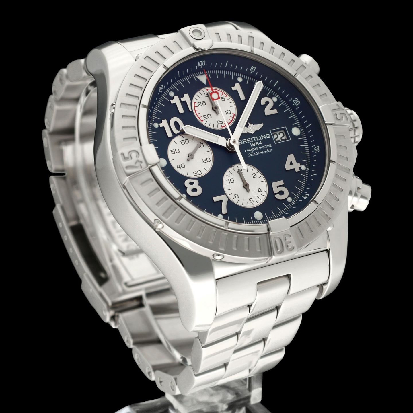 Breitling Super Avenger A13370 (2006) - 48 mm Steel case (4/8)