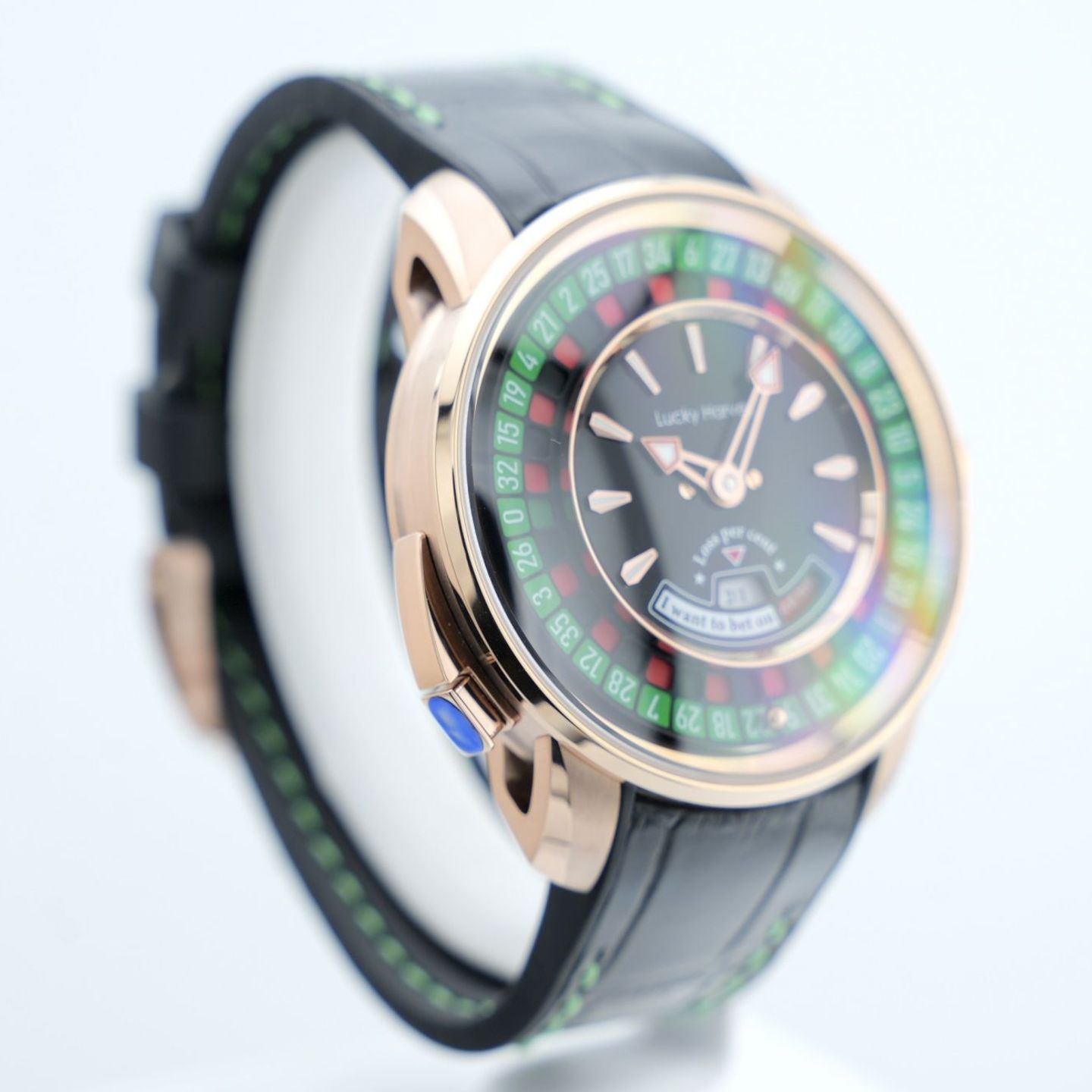 Lucky harvey Unknown European Roulette (2025) - Zwart wijzerplaat 43mm Staal (8/8)