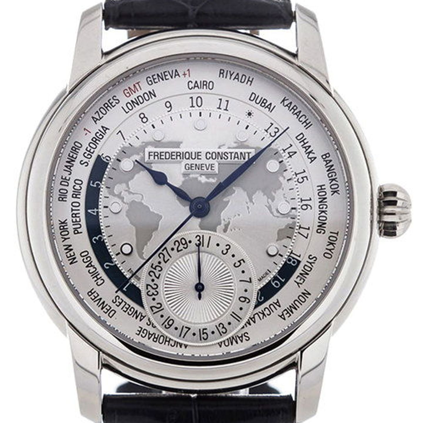 Frederique Constant Manufacture Worldtimer FC-718WM4H6 - (1/3)