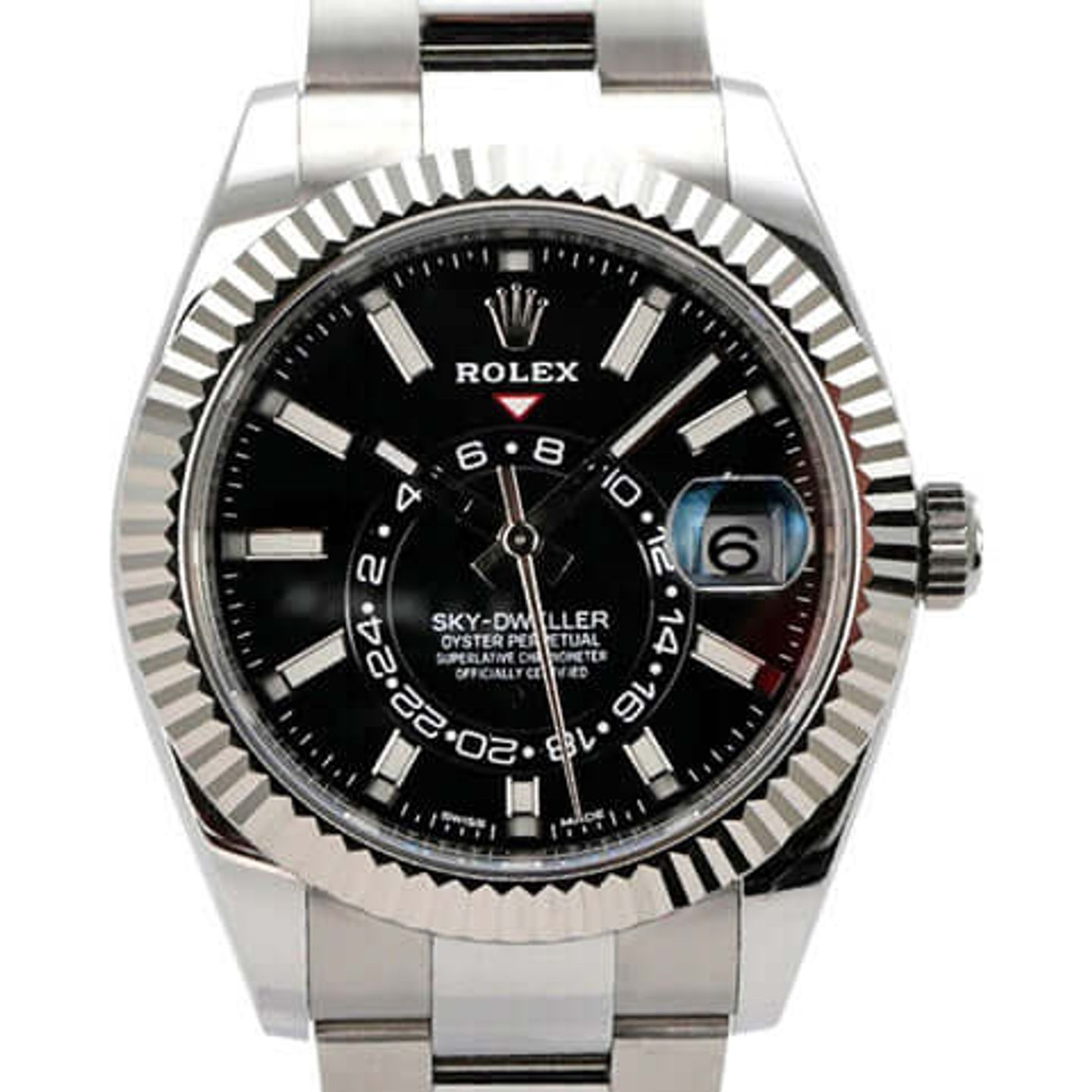 Rolex Sky-Dweller 326934 (2020) - Zwart wijzerplaat 42mm Staal (1/8)