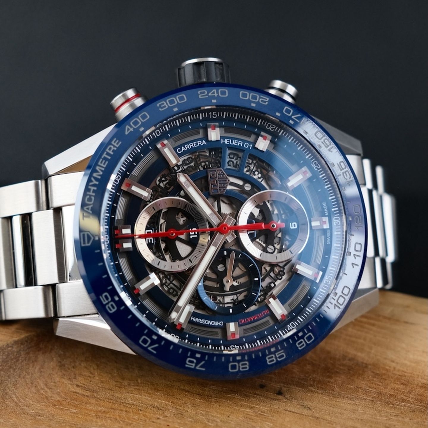 TAG Heuer Carrera Calibre HEUER 01 CAR201T.BA0766 - (4/8)