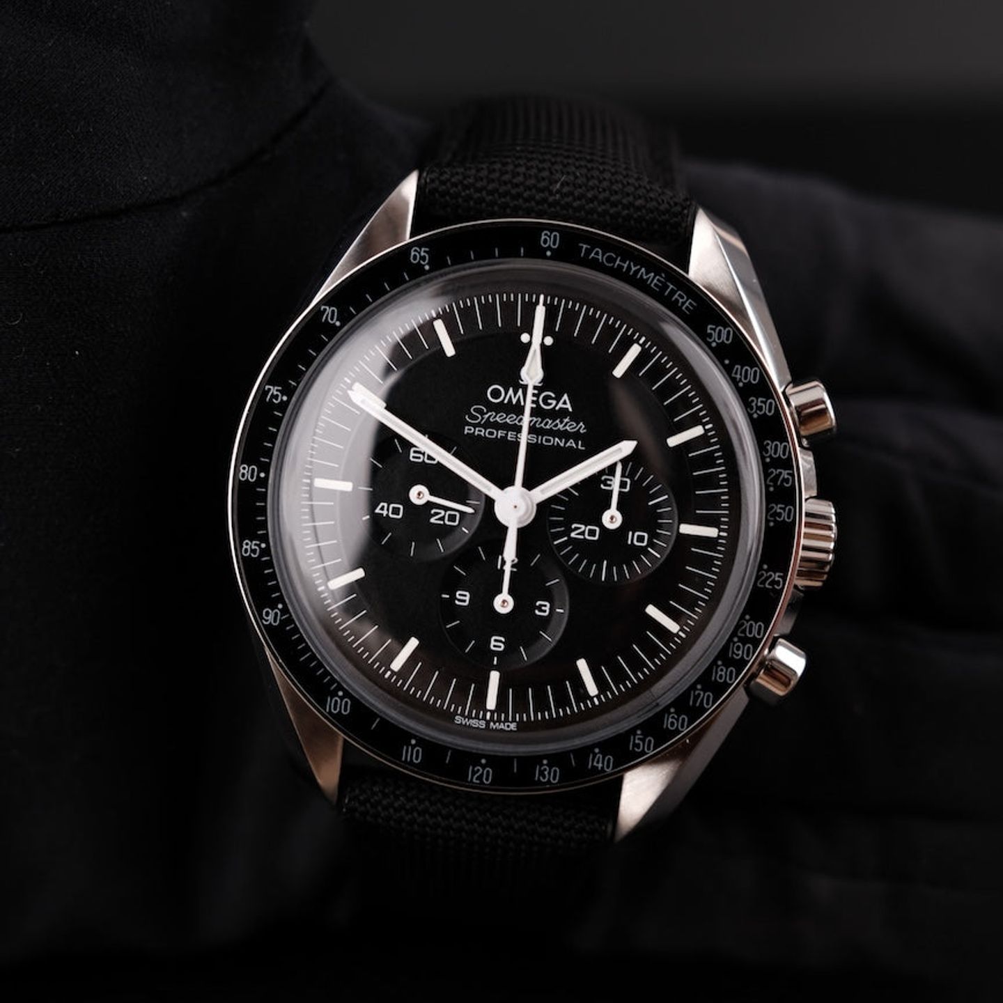 Omega Speedmaster Professional Moonwatch 310.32.42.50.01.001 (2023) - Zwart wijzerplaat 42mm Staal (2/8)