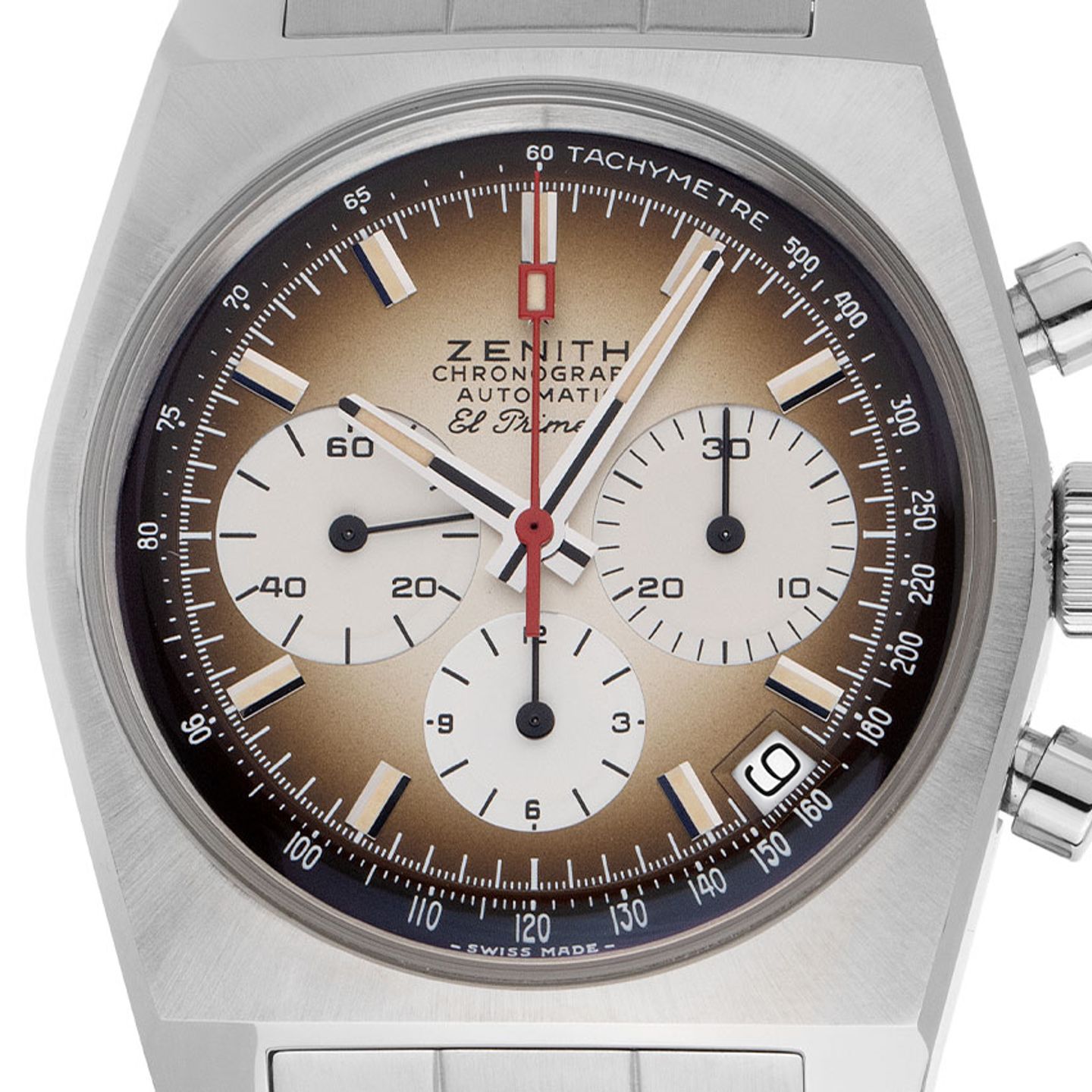 Zenith El Primero Chronomaster 03.A384.400/385.M385 (2024) - Brown dial 37 mm Steel case (1/6)