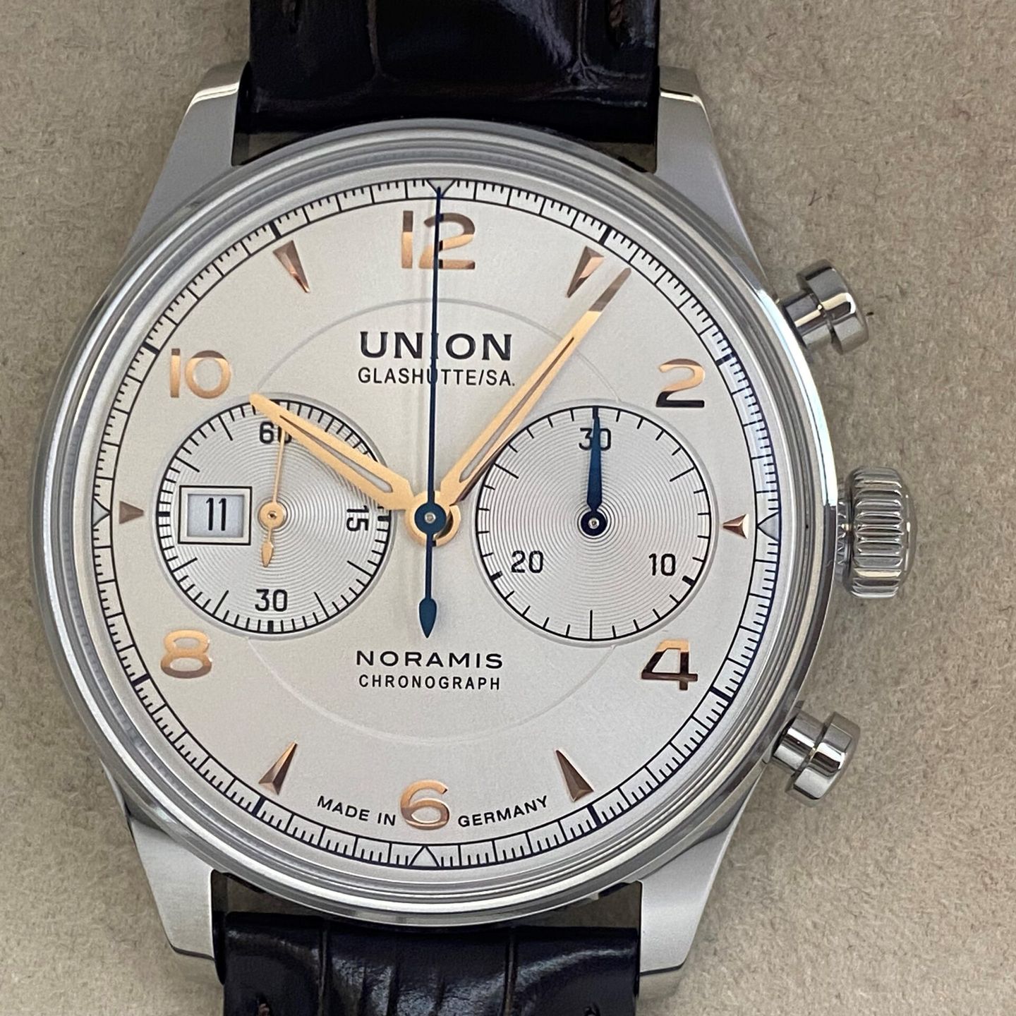 Union Glashütte Noramis Chronograph D012.427.16.037.01 - (1/5)