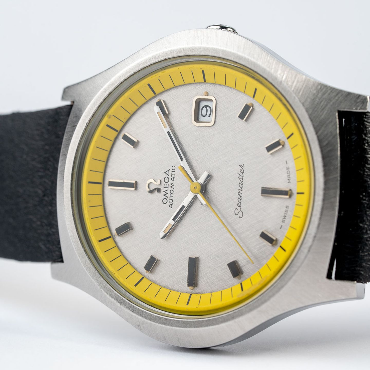 Omega Seamaster 166.066 (1971) - Silver dial 42 mm Steel case (3/8)