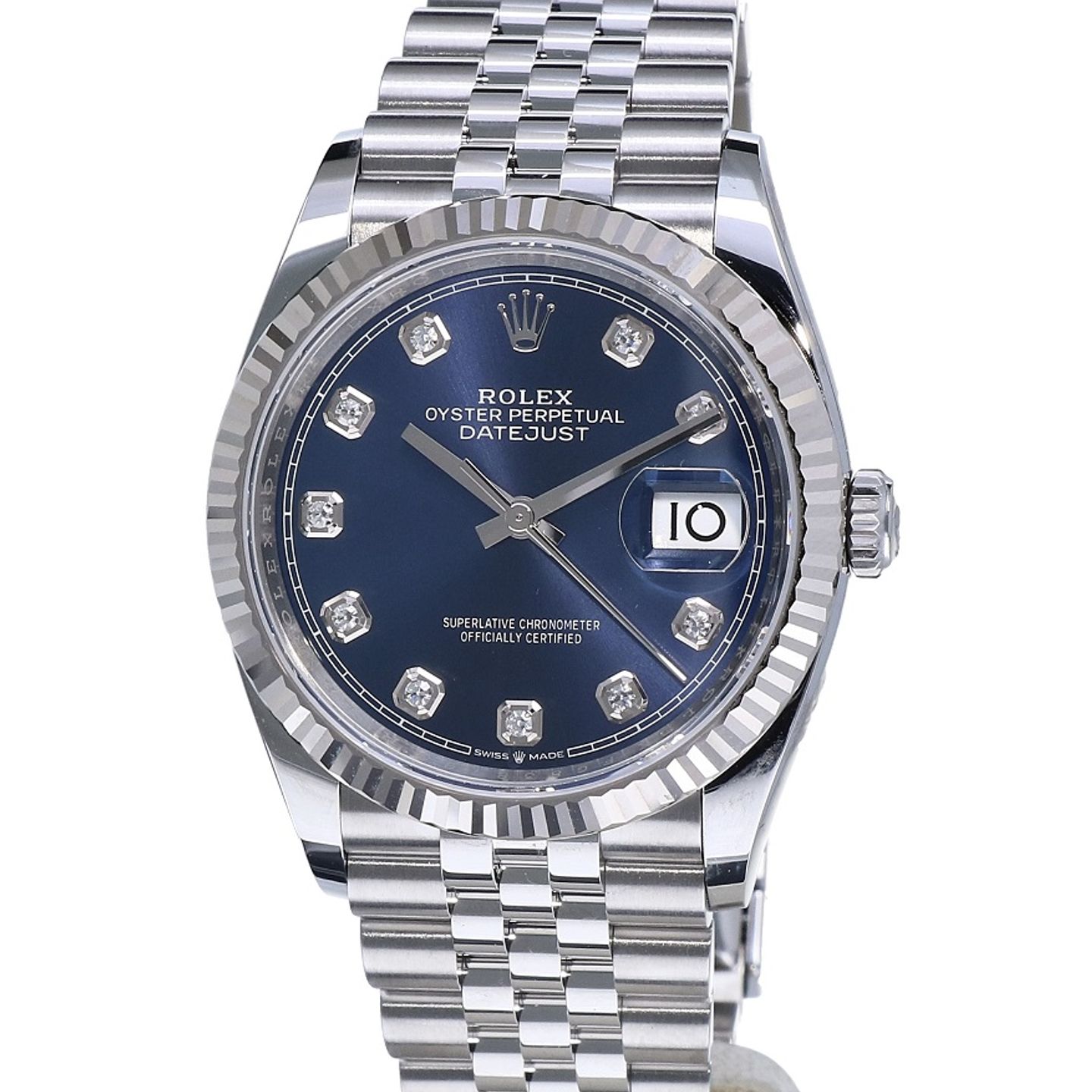 Rolex Datejust 36 126234 (2021) - Blue dial 36 mm Steel case (1/7)