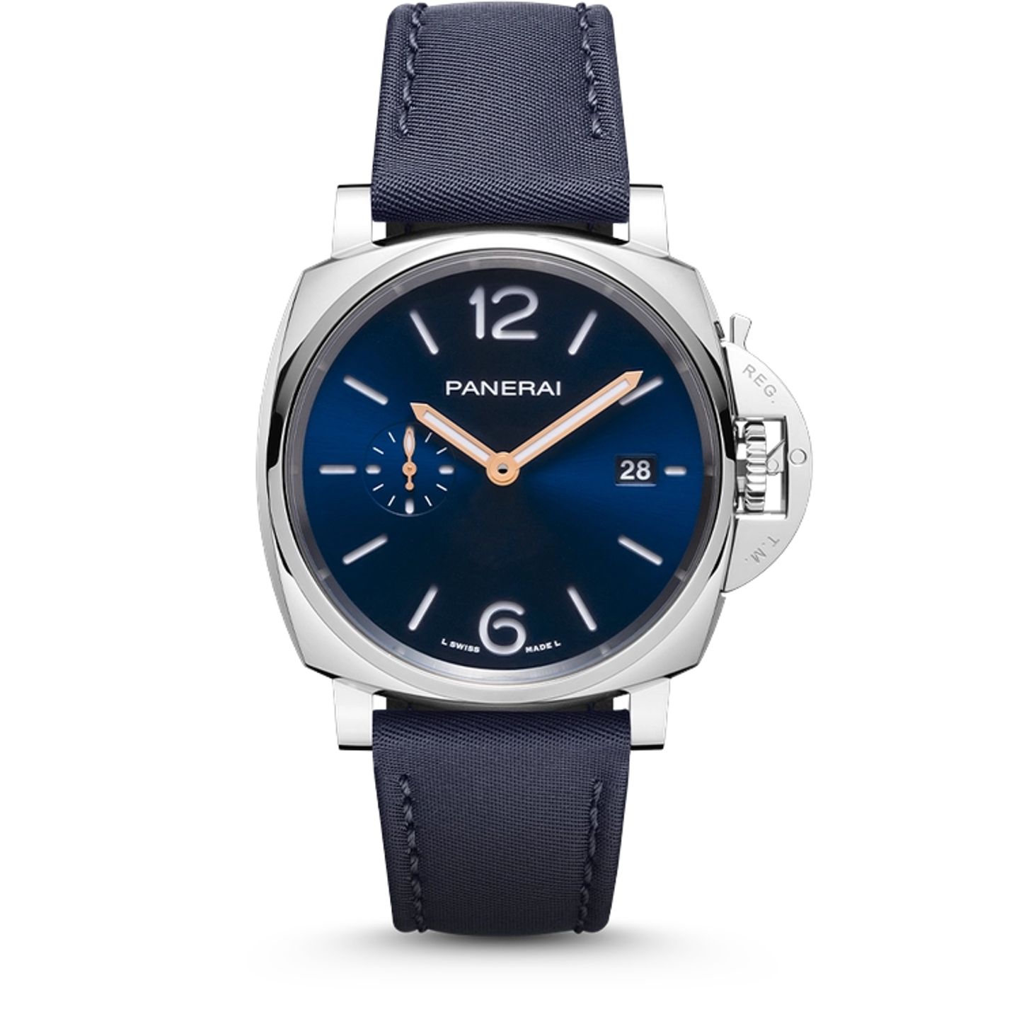 Panerai Luminor Due PAM01429 (2025) - Blue dial 42 mm Steel case (1/1)