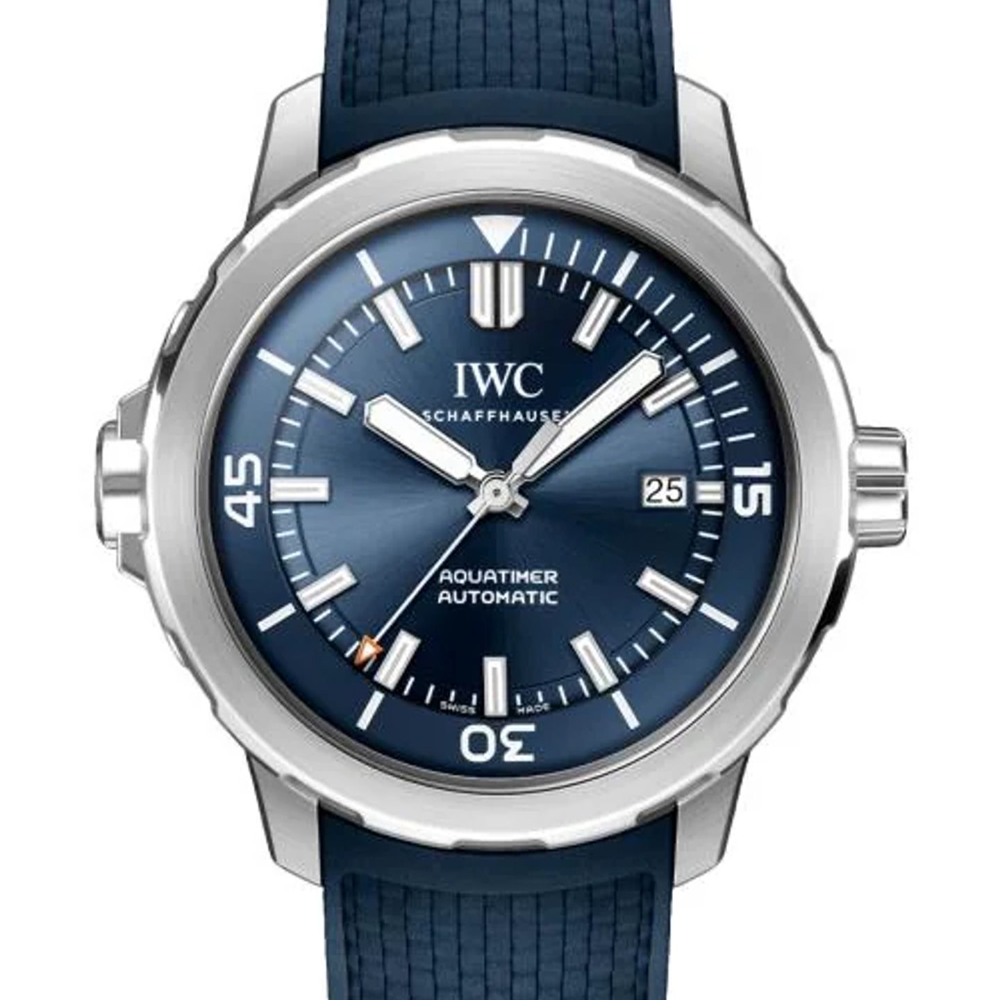 IWC Aquatimer Automatic IW328801 (2026) - Blauw wijzerplaat 42mm Staal (1/1)