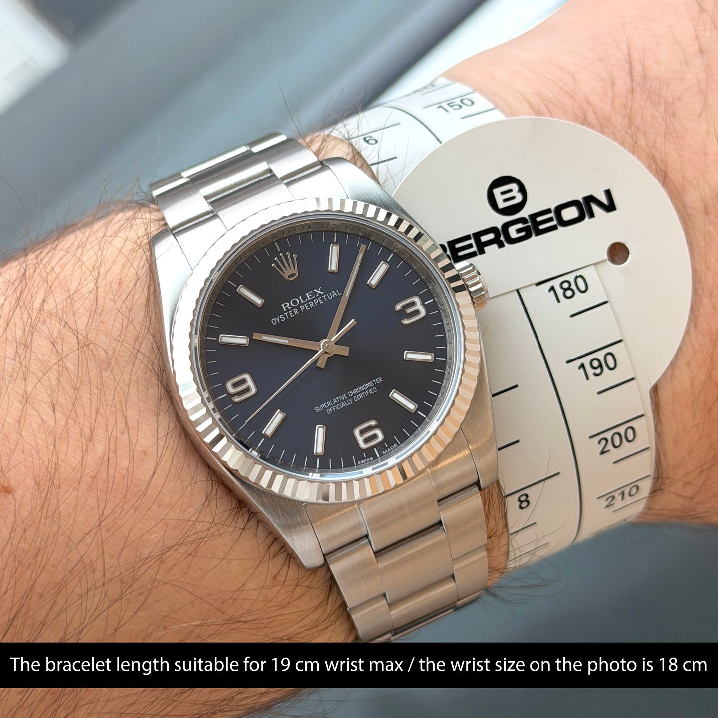 Rolex Oyster Perpetual 36 116034 (2010) - 36mm Staal (2/8)