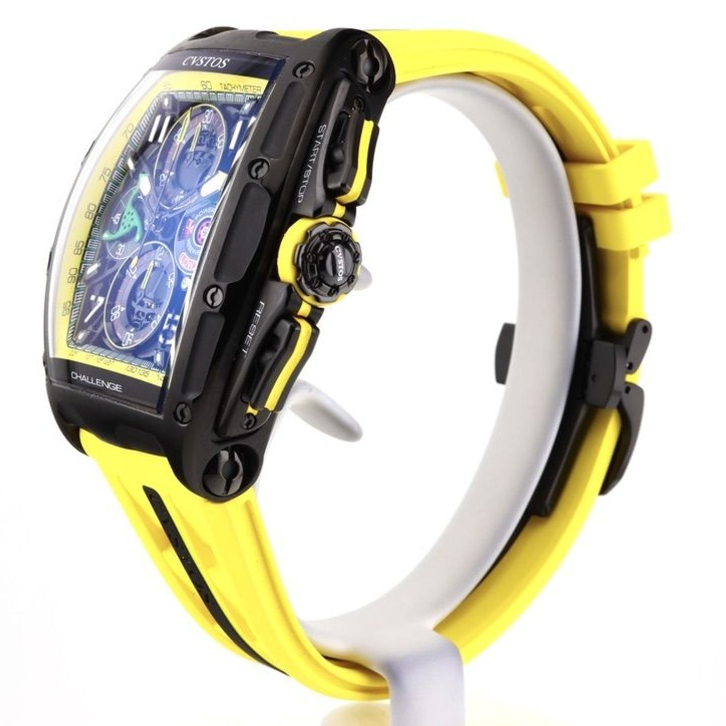 Cvstos Challenge III Chrono RGIII (2024) - Zwart wijzerplaat 45mm Staal (2/8)