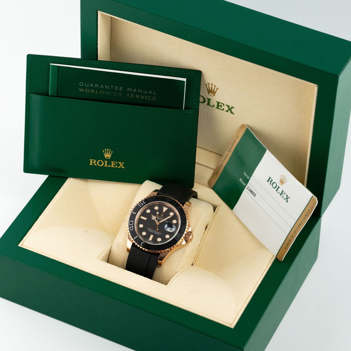 Rolex Yacht-Master 40 116655 (2016) - 40 mm Rose Gold case (4/4)