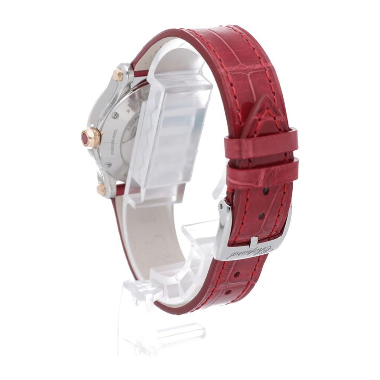 Chopard Happy Sport 278573-6026 (2026) - Silver dial 30 mm Steel case (4/7)