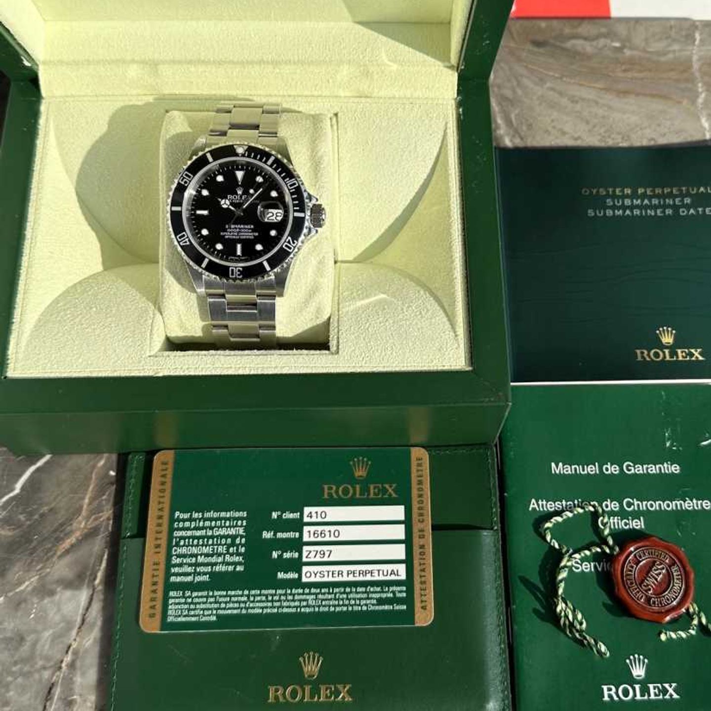 Rolex Submariner Date 16610 T - (4/8)