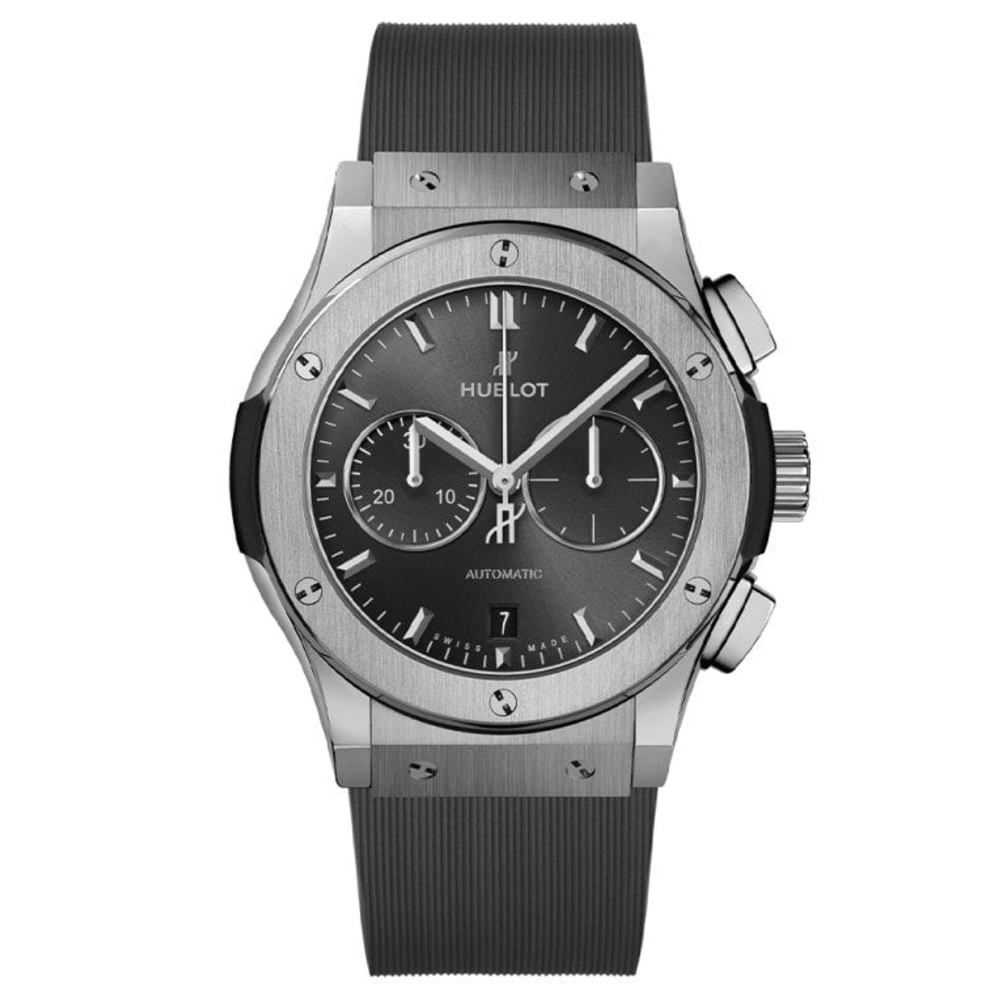Hublot Classic Fusion Chronograph 541.NX.7070.RX (2025) - Grey dial 42 mm Titanium case (1/1)
