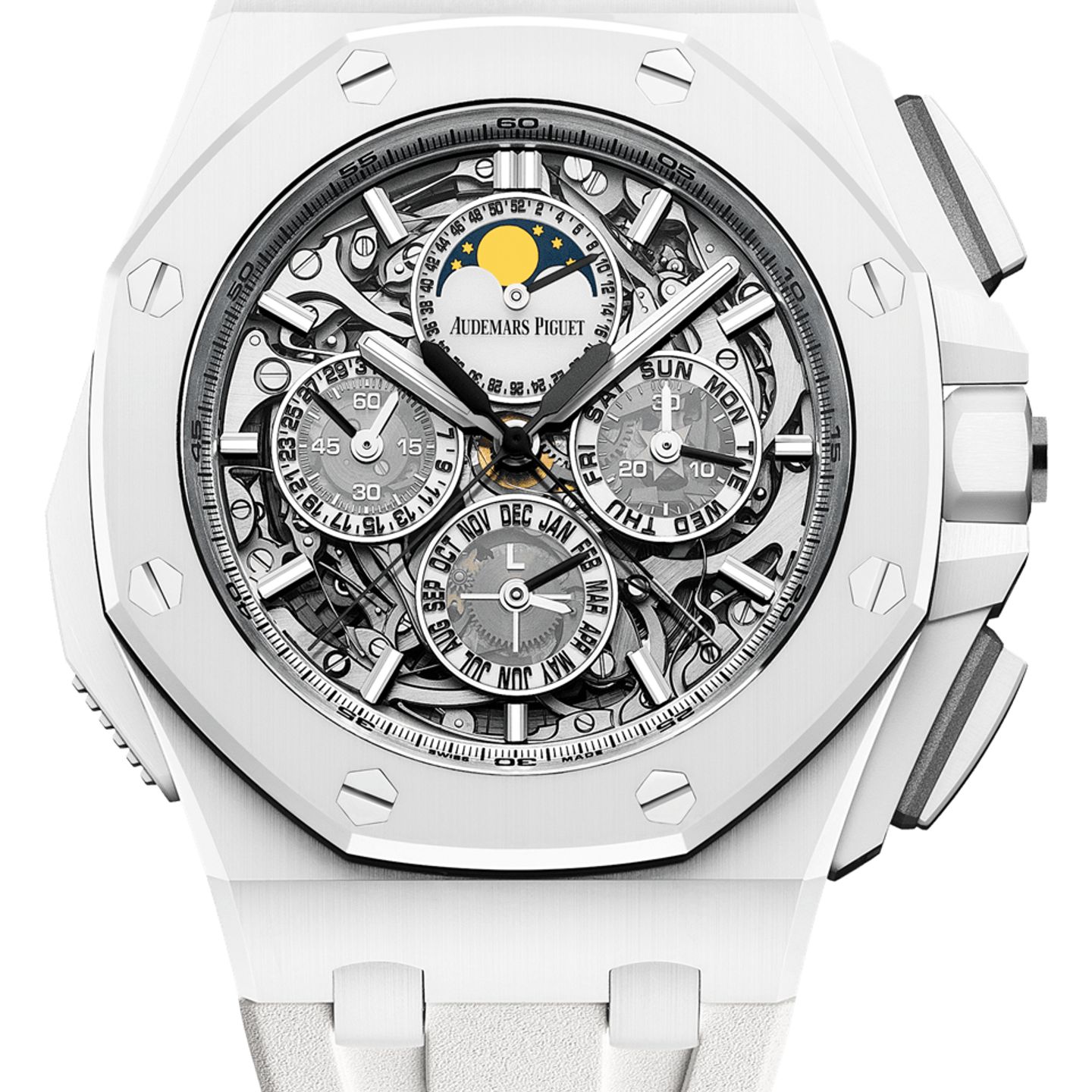 Audemars Piguet Royal Oak Offshore 26582CB.OO.A010CA.01 (2025) - Transparent dial 44 mm Ceramic case (1/1)