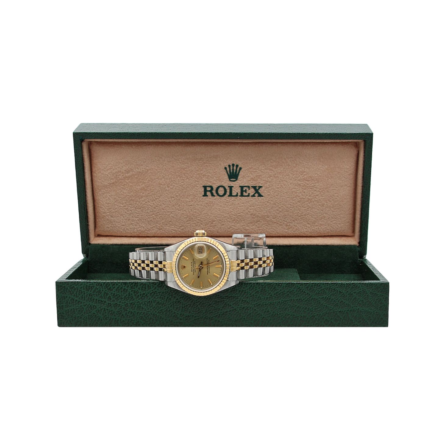 Rolex Lady-Datejust 69173 (Unknown (random serial)) - 26 mm Gold/Steel case (5/8)