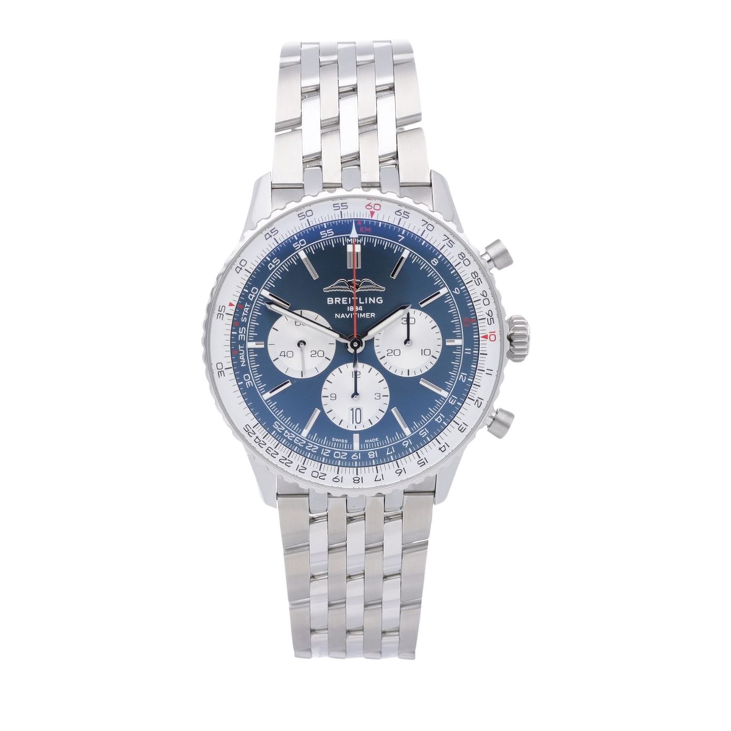 Breitling Navitimer 01 (46 MM) AB0137211C1A1 (2026) - Blue dial 46 mm Steel case (1/7)