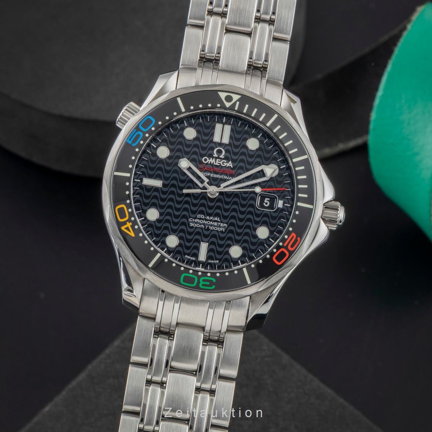 Omega Seamaster Diver 300 M 522.30.41.20.01.001 (Unknown (random serial)) - Black dial 41 mm Steel case (1/8)