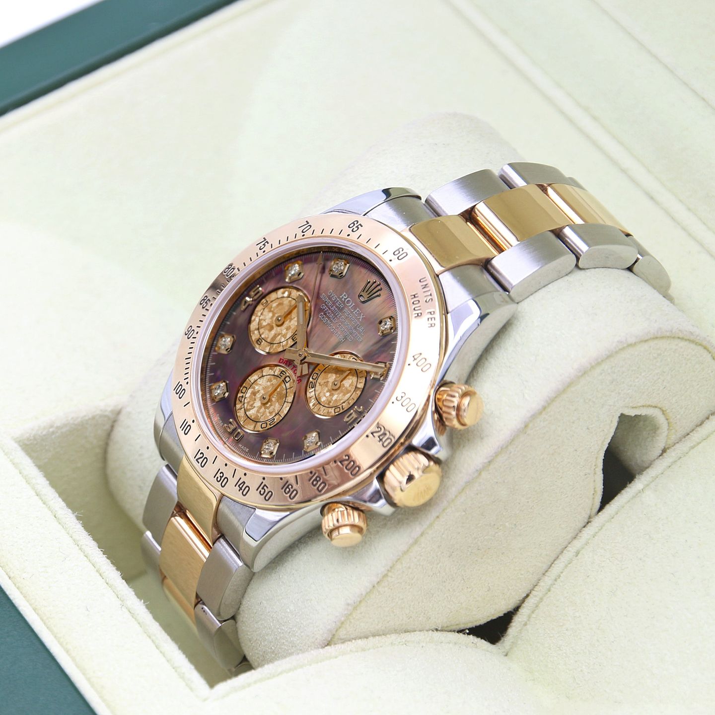 Rolex Daytona 116523 (Unknown (random serial)) - 40 mm Gold/Steel case (3/6)