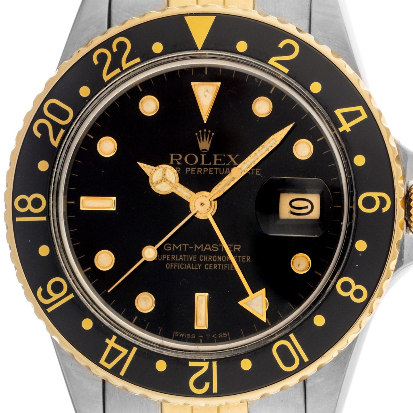 Rolex GMT-Master 16753 (1984) - 40mm Goud/Staal (1/8)