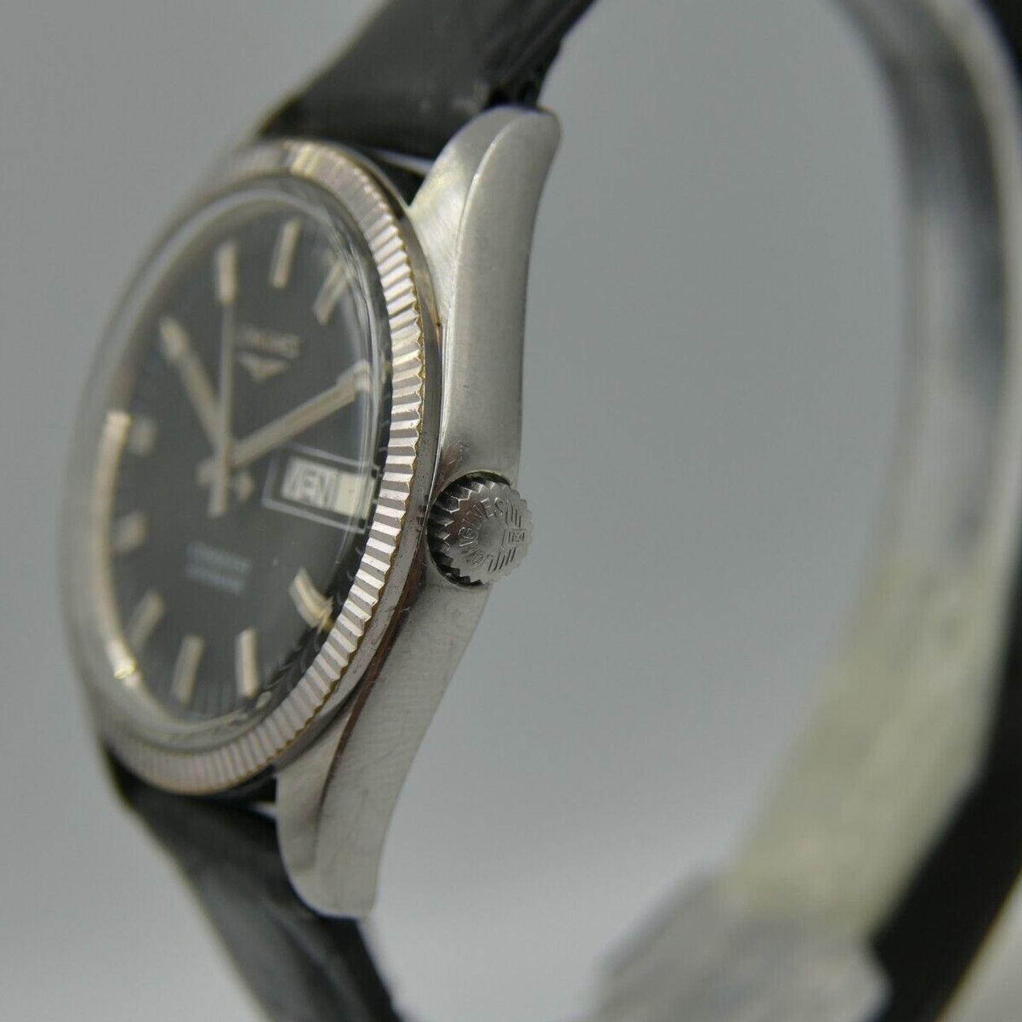 Longines Conquest Unknown (Onbekend (willekeurig serienummer)) - Zwart wijzerplaat 36mm Onbekend (14/16)