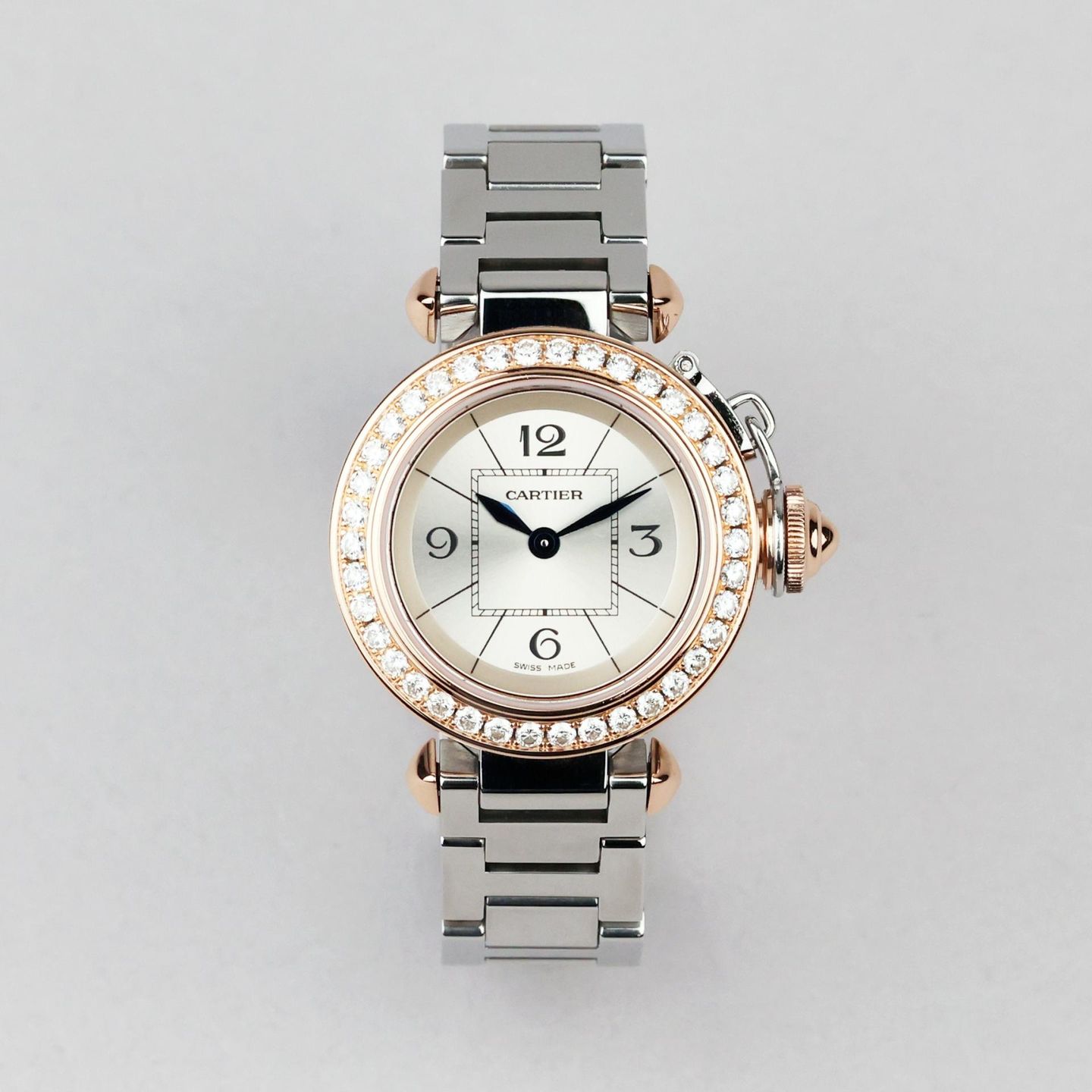 Cartier Pasha 2973 (Unknown (random serial)) - 27 mm Steel case (1/7)