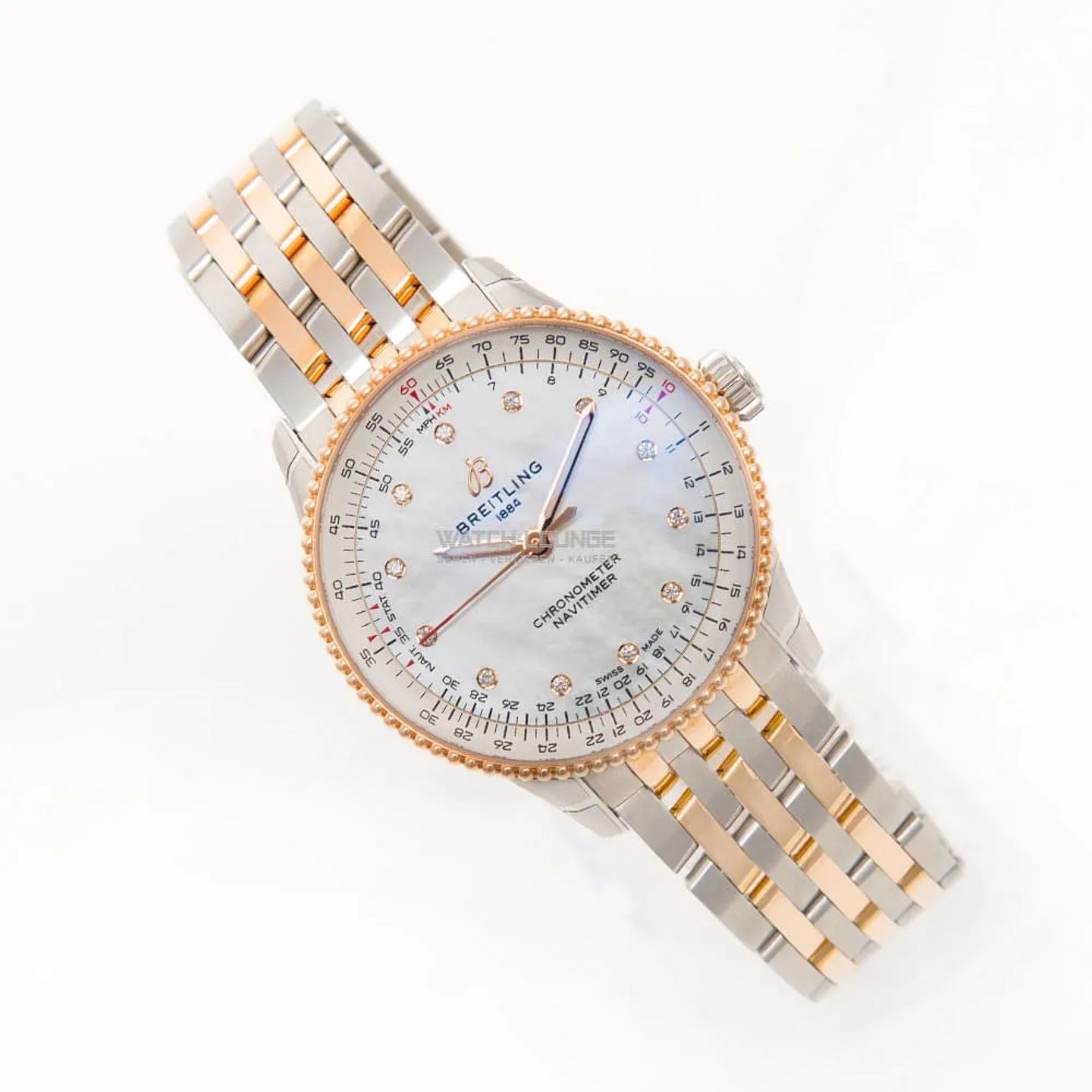 Breitling Navitimer U17327211A1U1 (2025) - Pearl dial 36 mm Steel case (2/8)