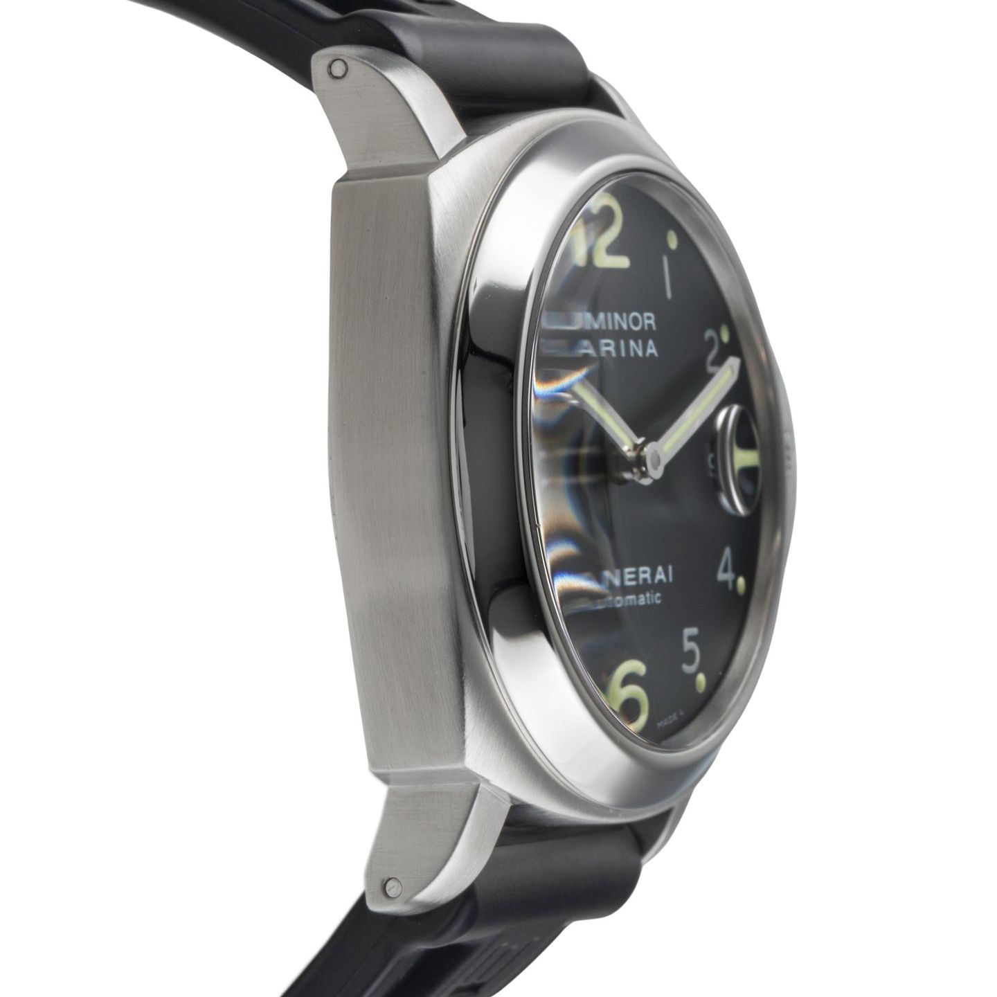 Panerai Luminor Marina Automatic PAM00164 (2006) - Black dial 44 mm Steel case (7/8)