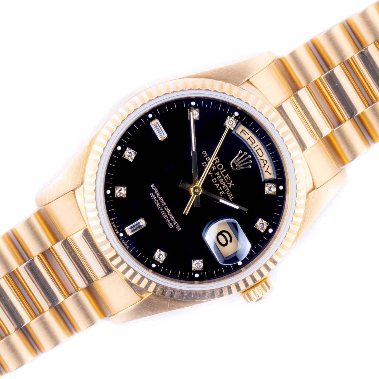 Rolex Day-Date 36 18238 (1995) - 36 mm Yellow Gold case (1/8)