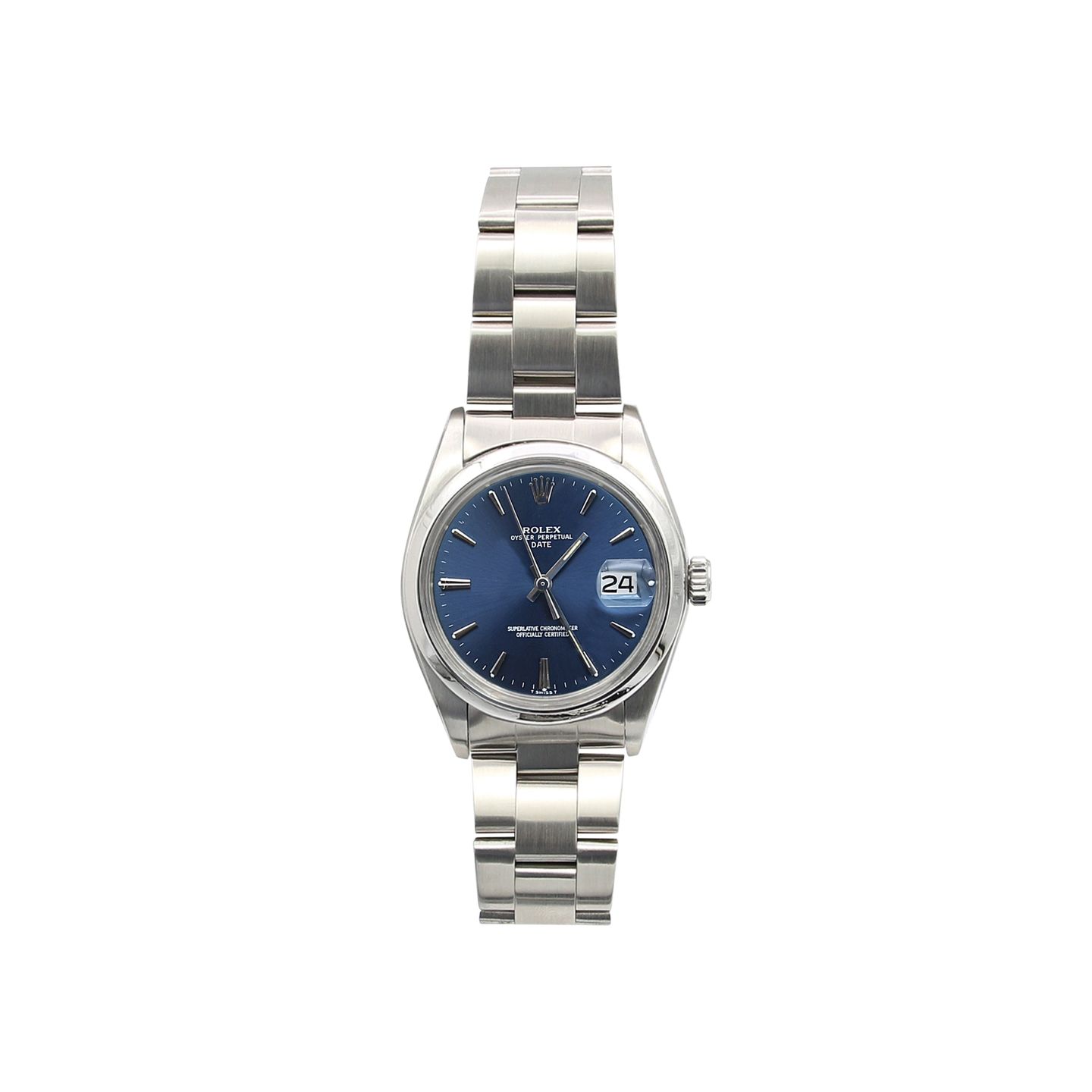 Rolex Oyster Perpetual Date 1500 (Onbekend (willekeurig serienummer)) - 34mm Staal (3/7)