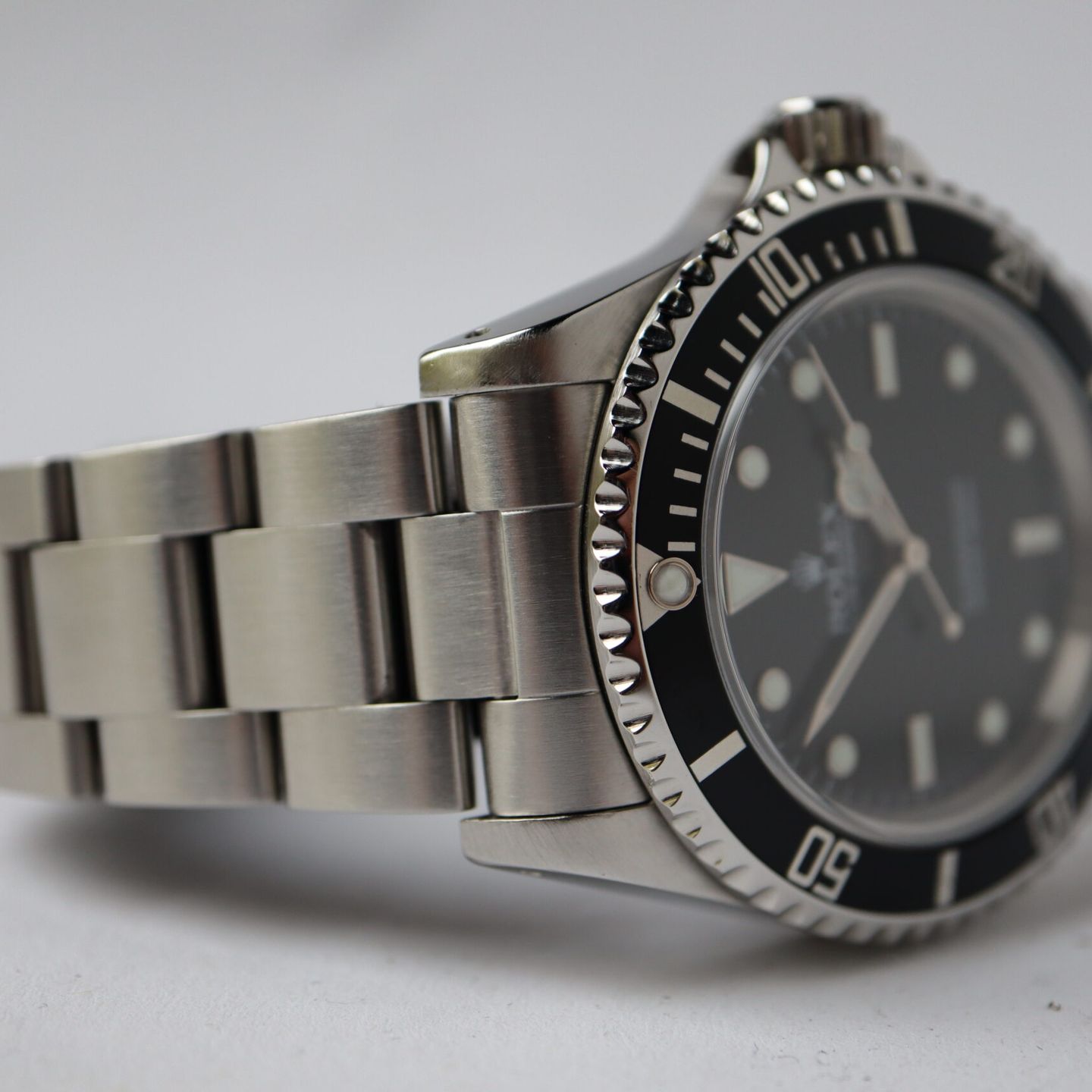 Rolex Submariner No Date 14060M (2007) - Zwart wijzerplaat 40mm Staal (6/8)