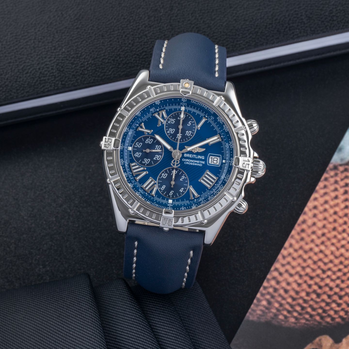 Breitling Crosswind Racing A13355 (2001) - 43 mm Steel case (1/8)