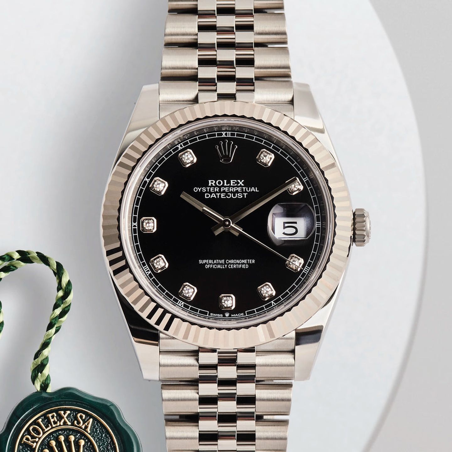 Rolex Datejust 41 126334 (2026) - Black dial 41 mm Steel case (1/5)