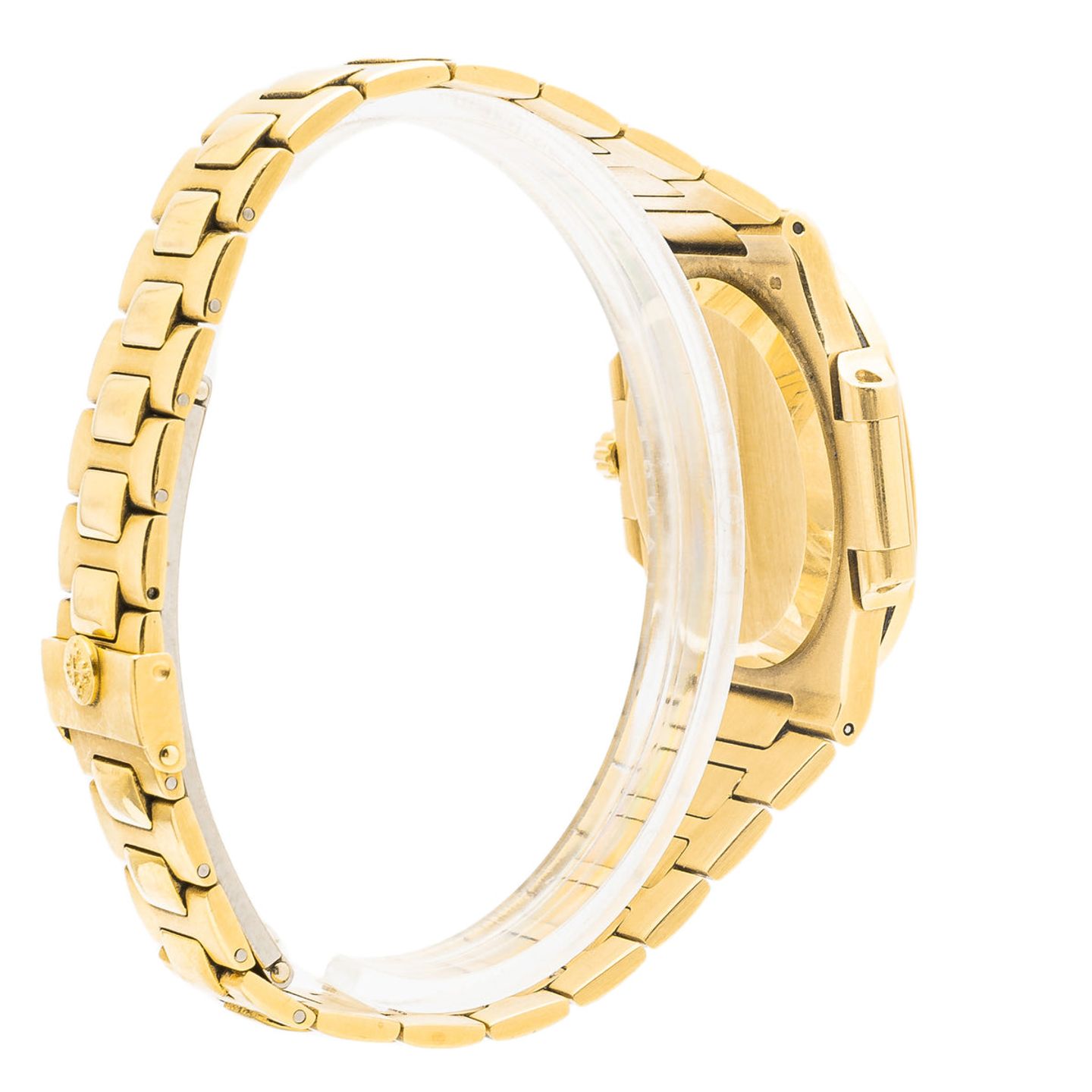 Patek Philippe Nautilus 3800J (Onbekend (willekeurig serienummer)) - Wit wijzerplaat 38mm Geelgoud (8/12)