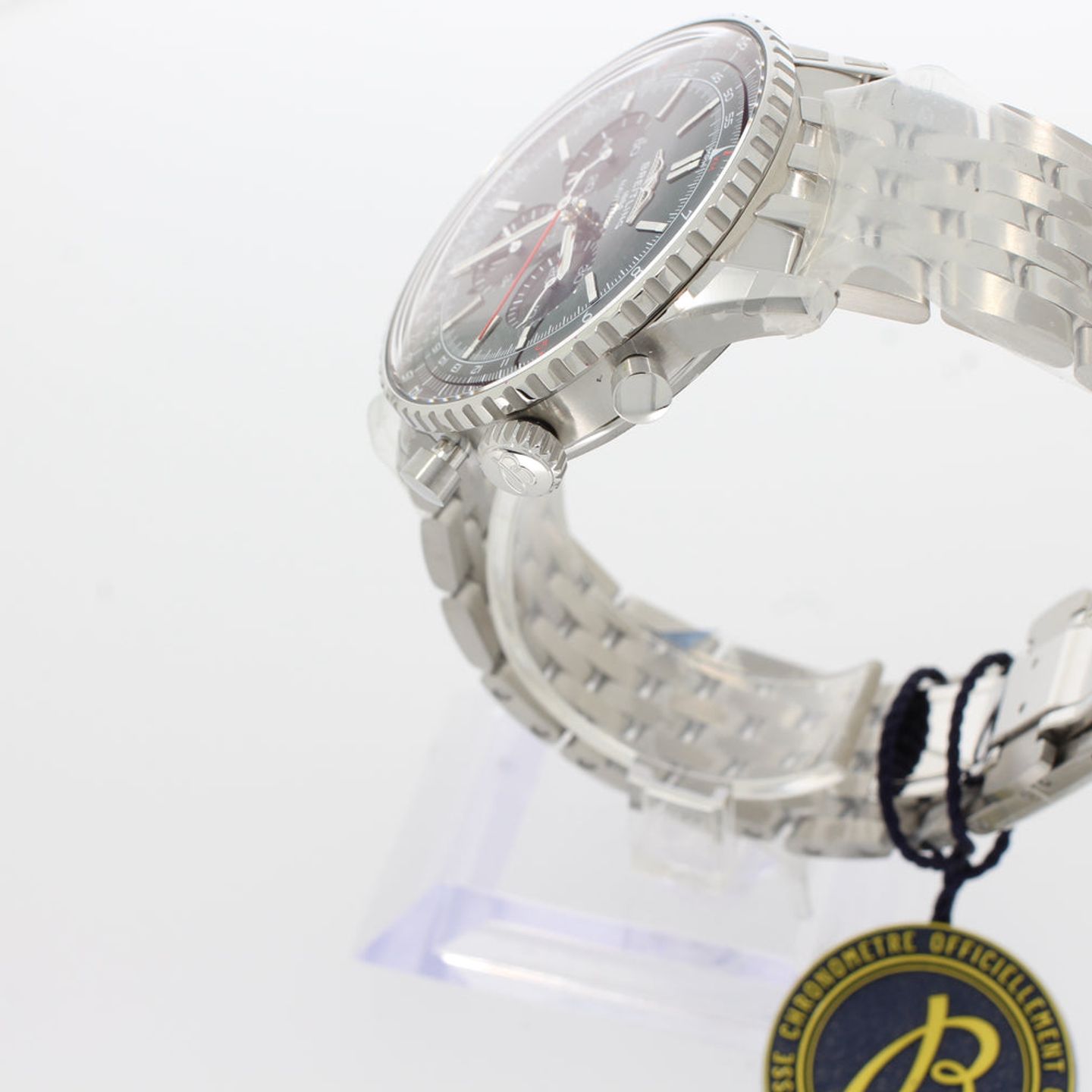 Breitling Navitimer 01 (46 MM) AB0137241L1A1 (2025) - Green dial 46 mm Steel case (3/4)